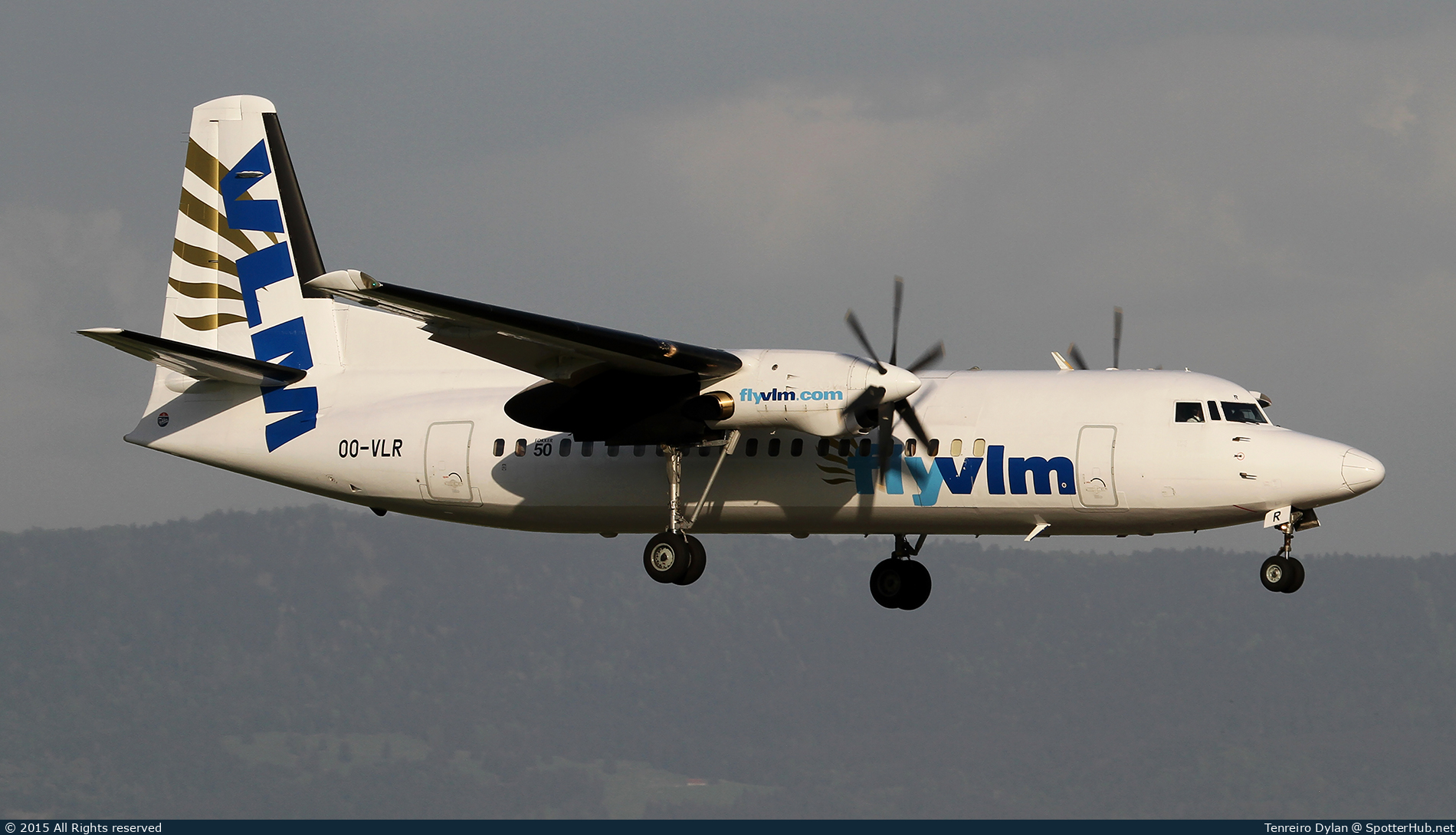 Photo of OO-VLR - Fokker 50 operated by VLM Airlines