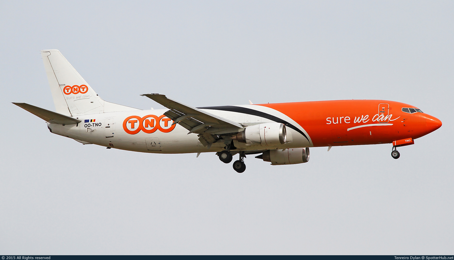 Photo of OO-TNO - Boeing 737-49R(BDSF) operated by TNT Airways