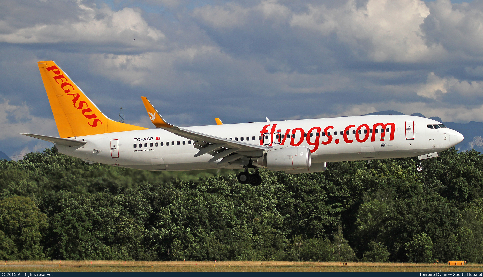Photo of TC-ACP - Boeing 737-82R operated by Pegasus Airlines