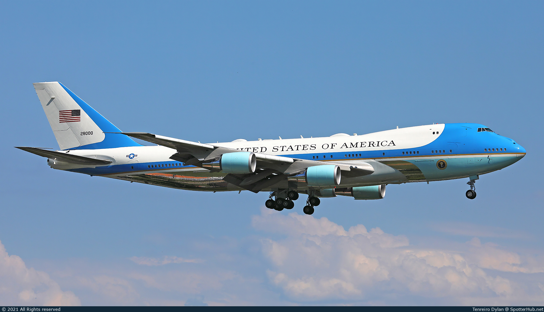 Photo of 82-8000 - Boeing VC-25A operated by US Air Force