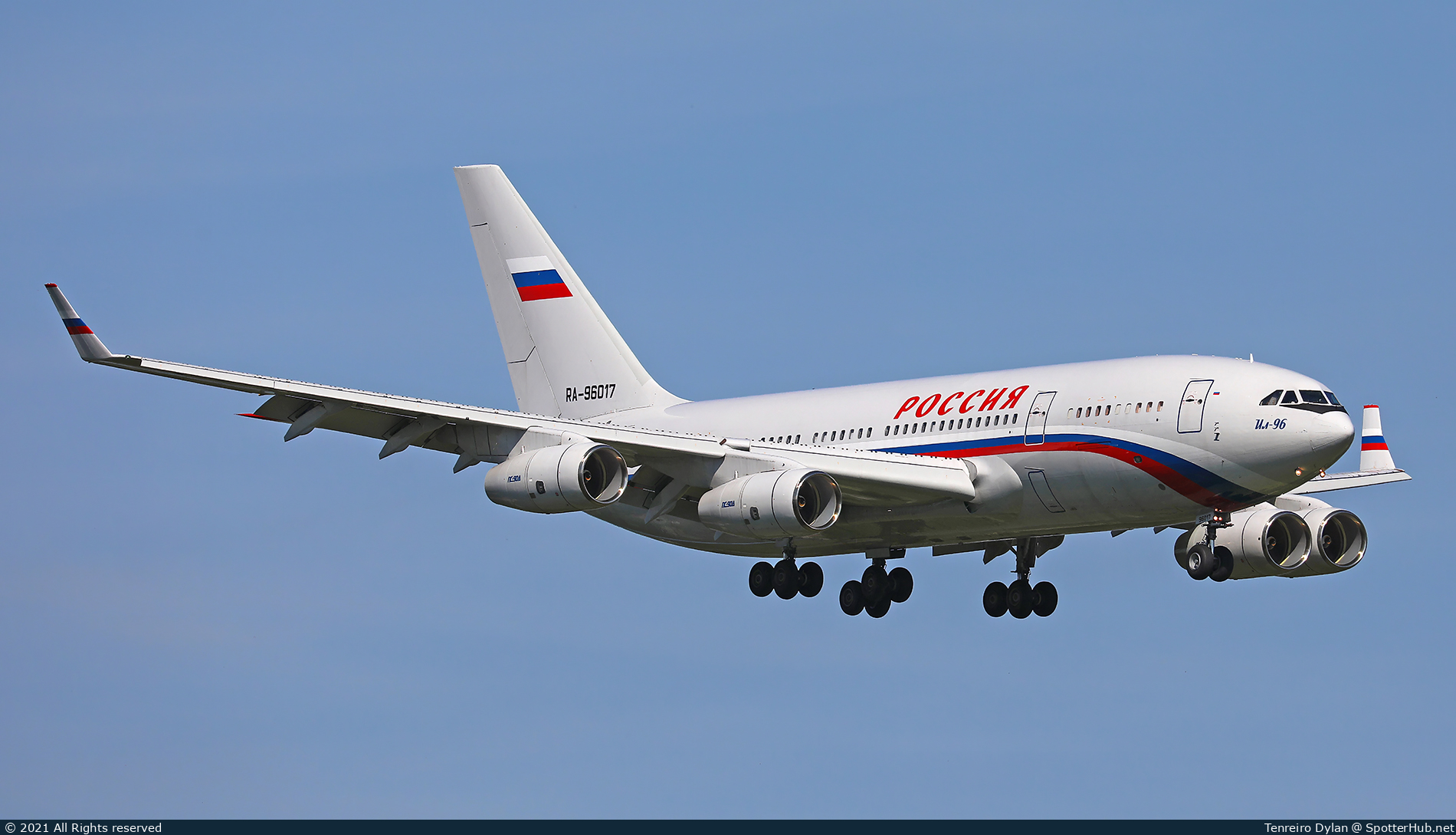 Photo of RA-96017 - Ilyushin Il-96-300 operated by Rossiya Special Flight Detachment