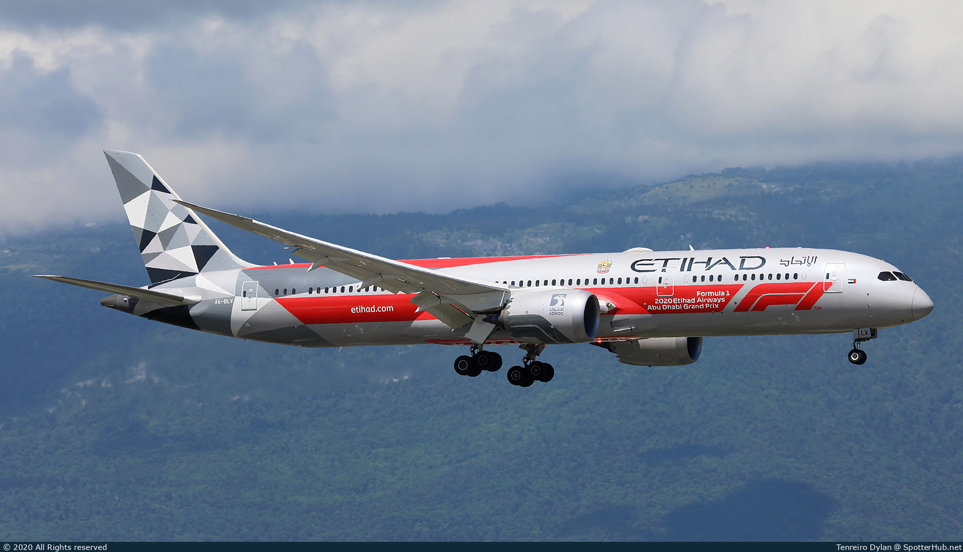 Photo of A6-BLV - Boeing 787-9 Dreamliner operated by Etihad Airways