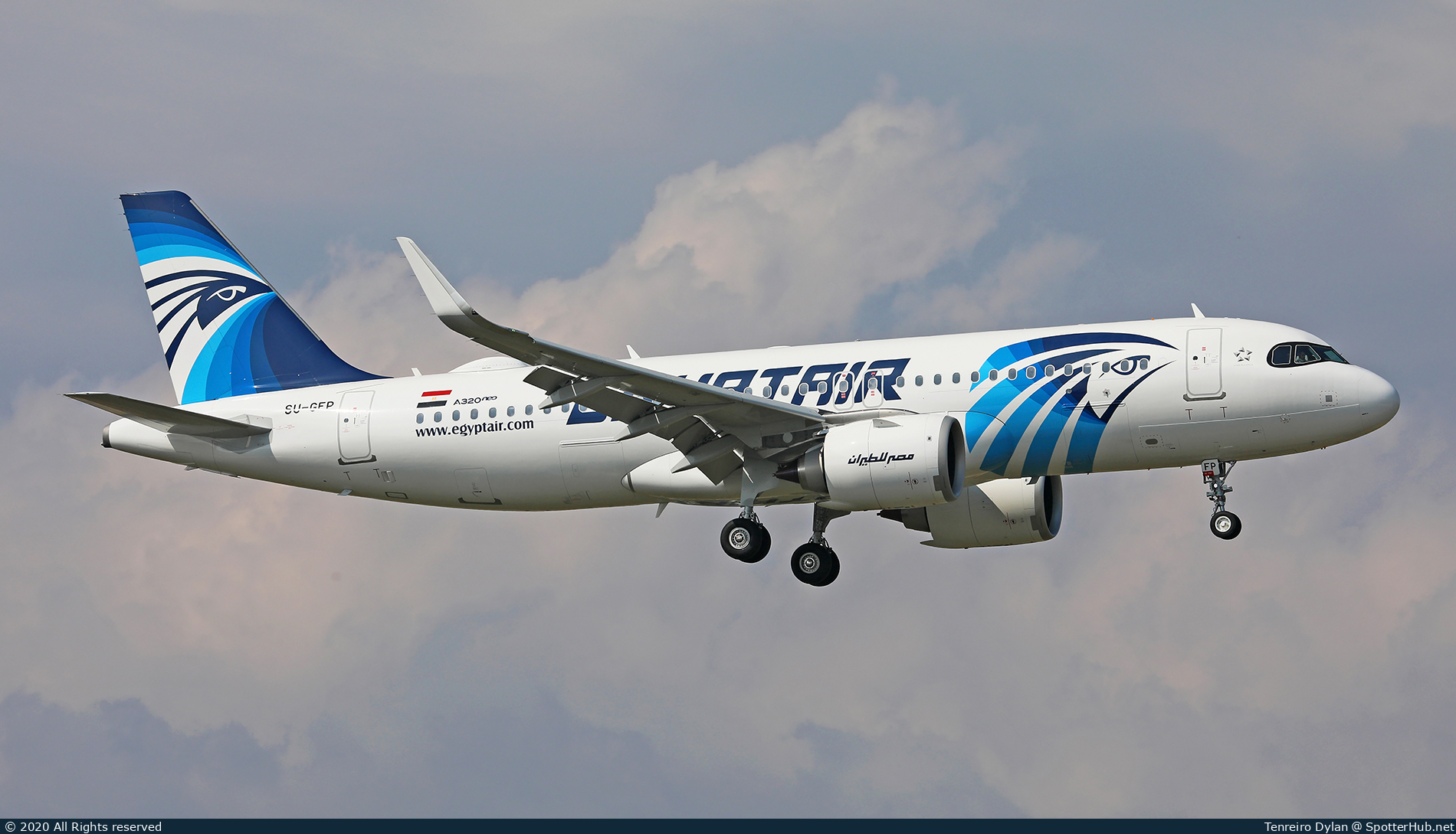 Photo of SU-GFP - Airbus A320-251N operated by Egyptair