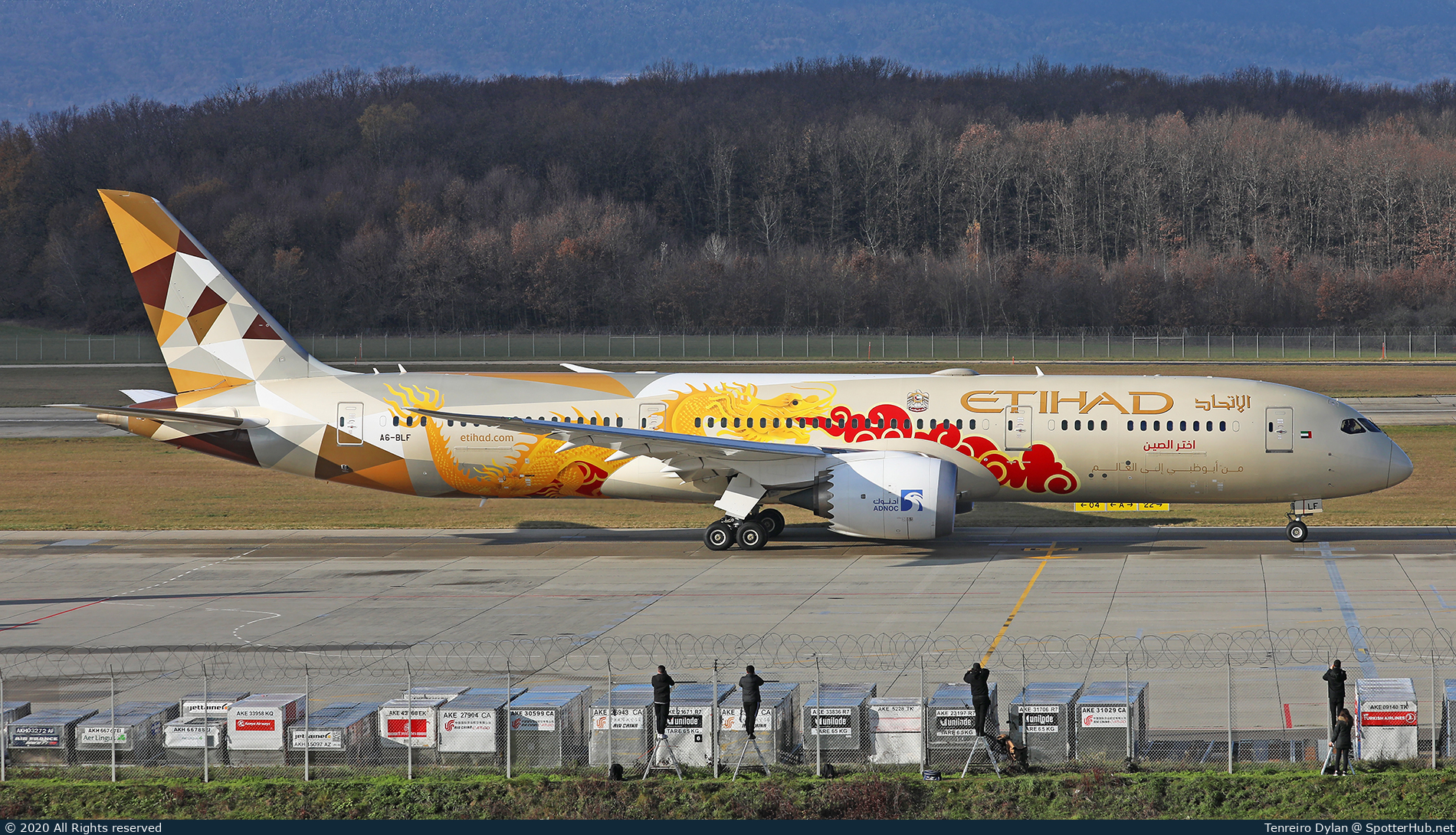 Photo of A6-BLF - Boeing 787-9 Dreamliner operated by Etihad Airways