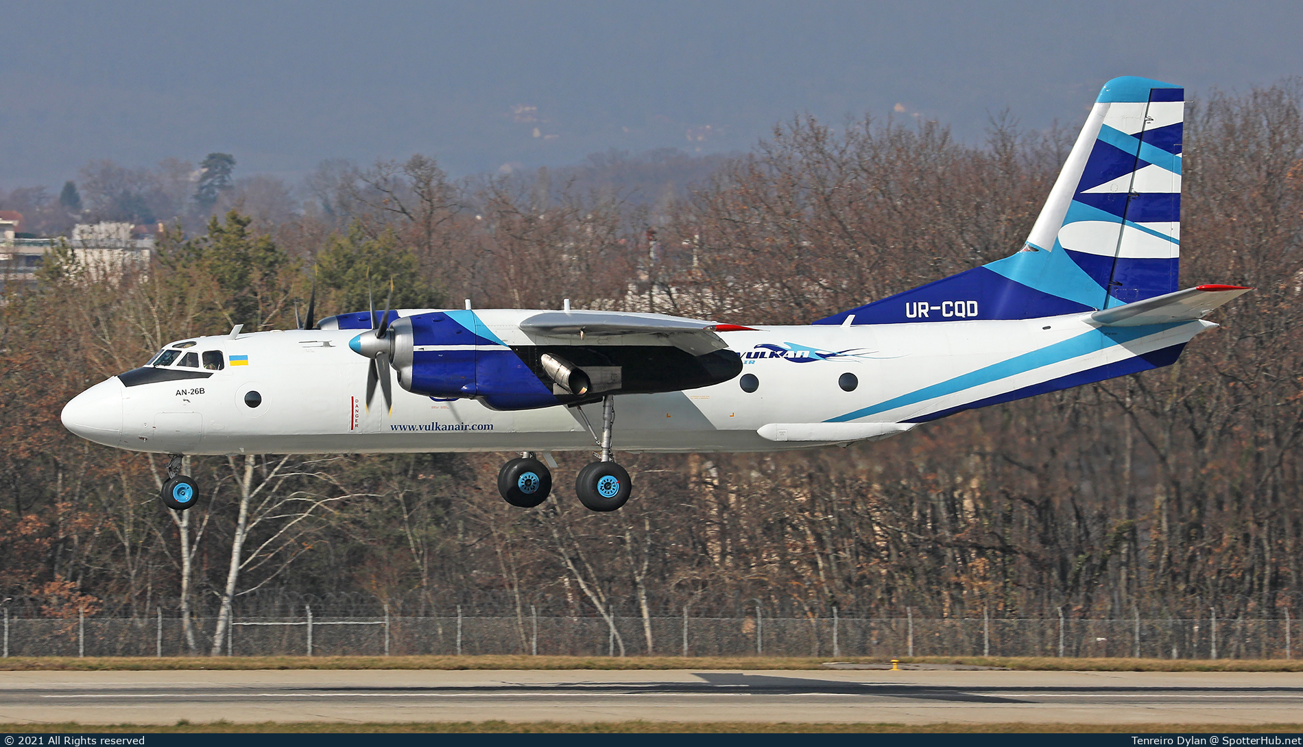 Photo of UR-CQD - Antonov An-26B operated by Vulkan Air