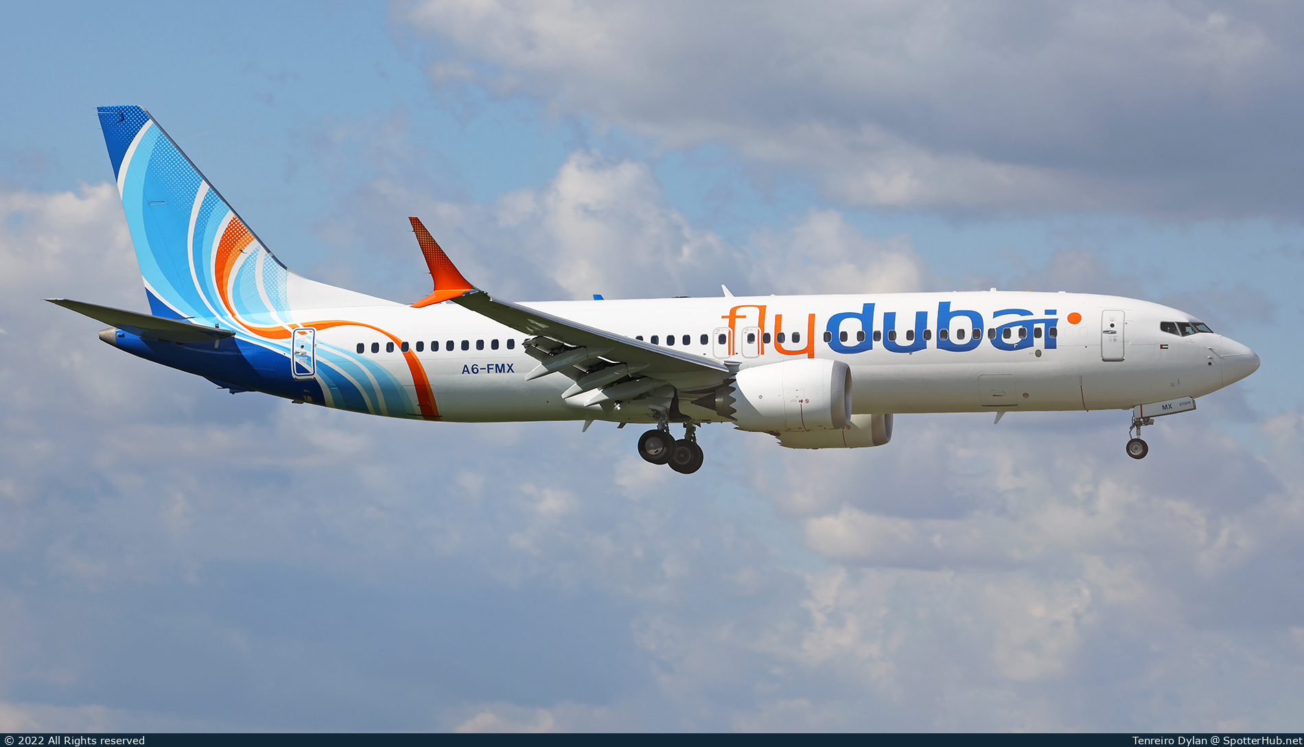 Photo of A6-FMX - Boeing 737 MAX 8 operated by flydubai