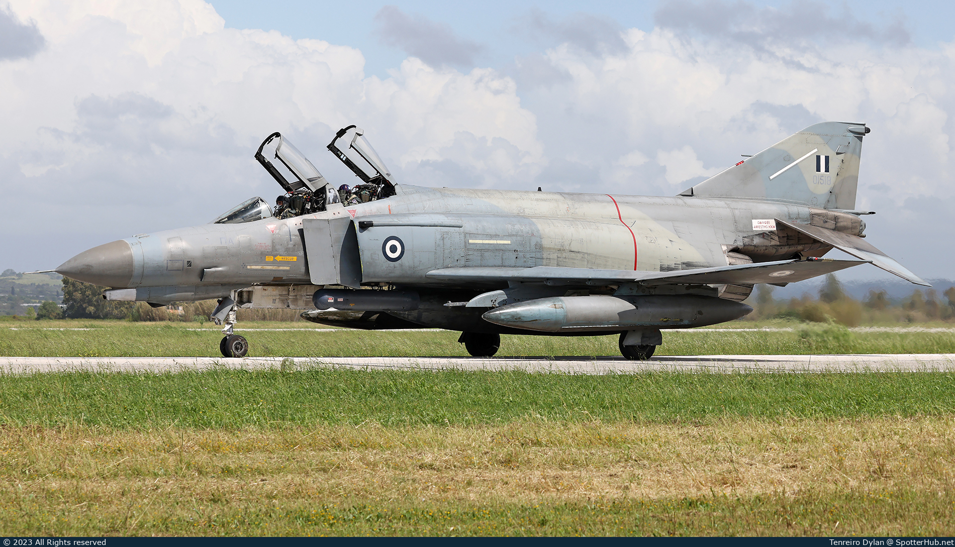 Photo of 01518 - McDonnell Douglas F-4E AUP Phantom II operated by Hellenic Air Force