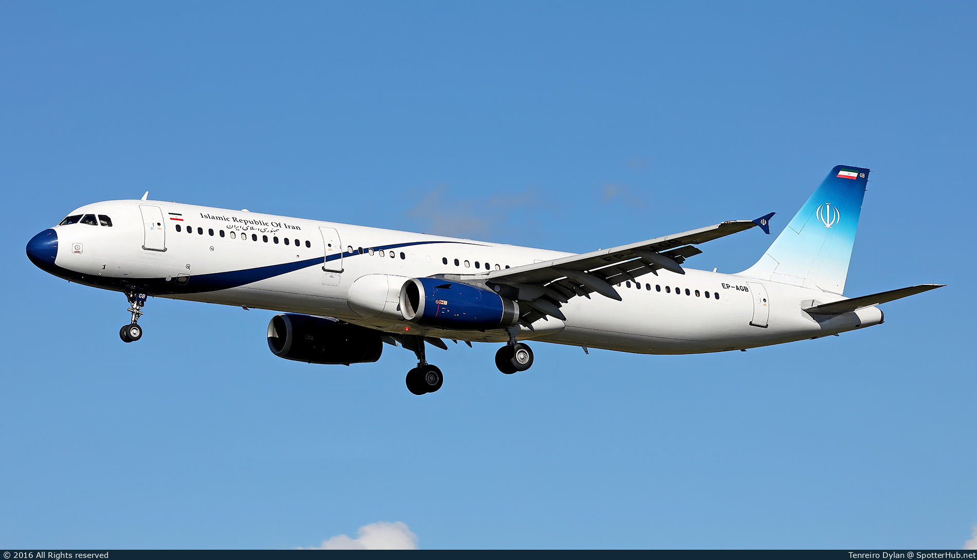 Photo of EP-AGB - Airbus A321-231 operated by Government of Islamic Republic of Iran