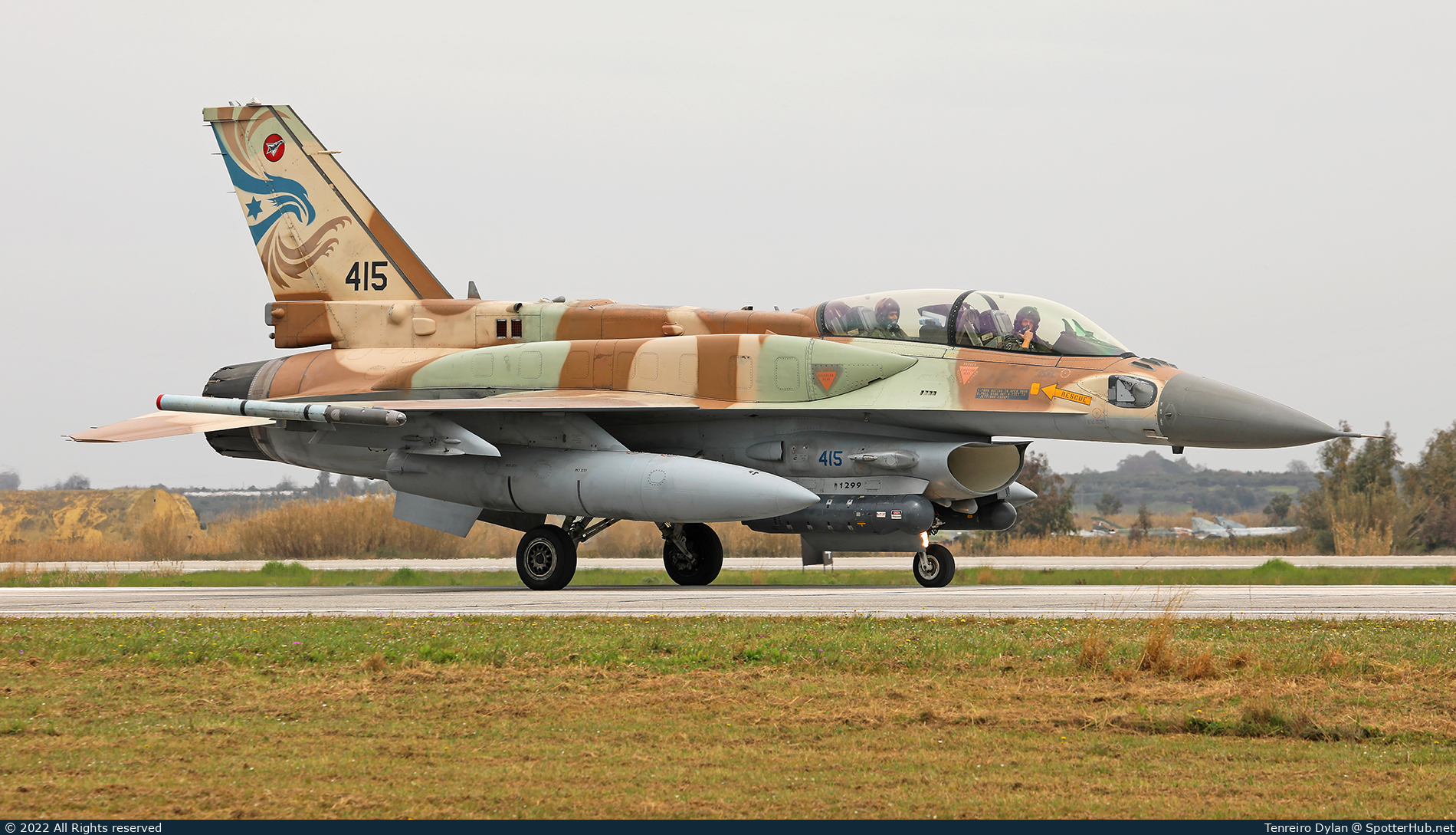 Photo of 415 - Lockheed Martin F-16I Sufa operated by Israeli Air Force