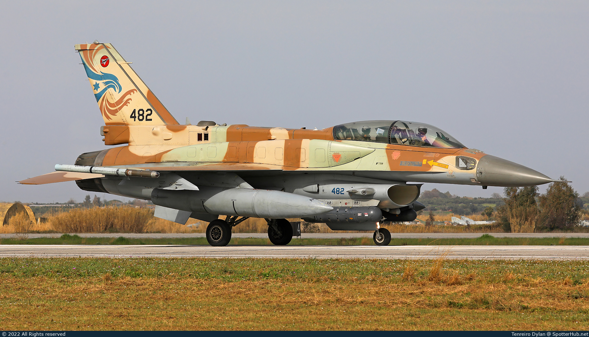 Photo of 482 - Lockheed Martin F-16I Sufa operated by Israeli Air Force