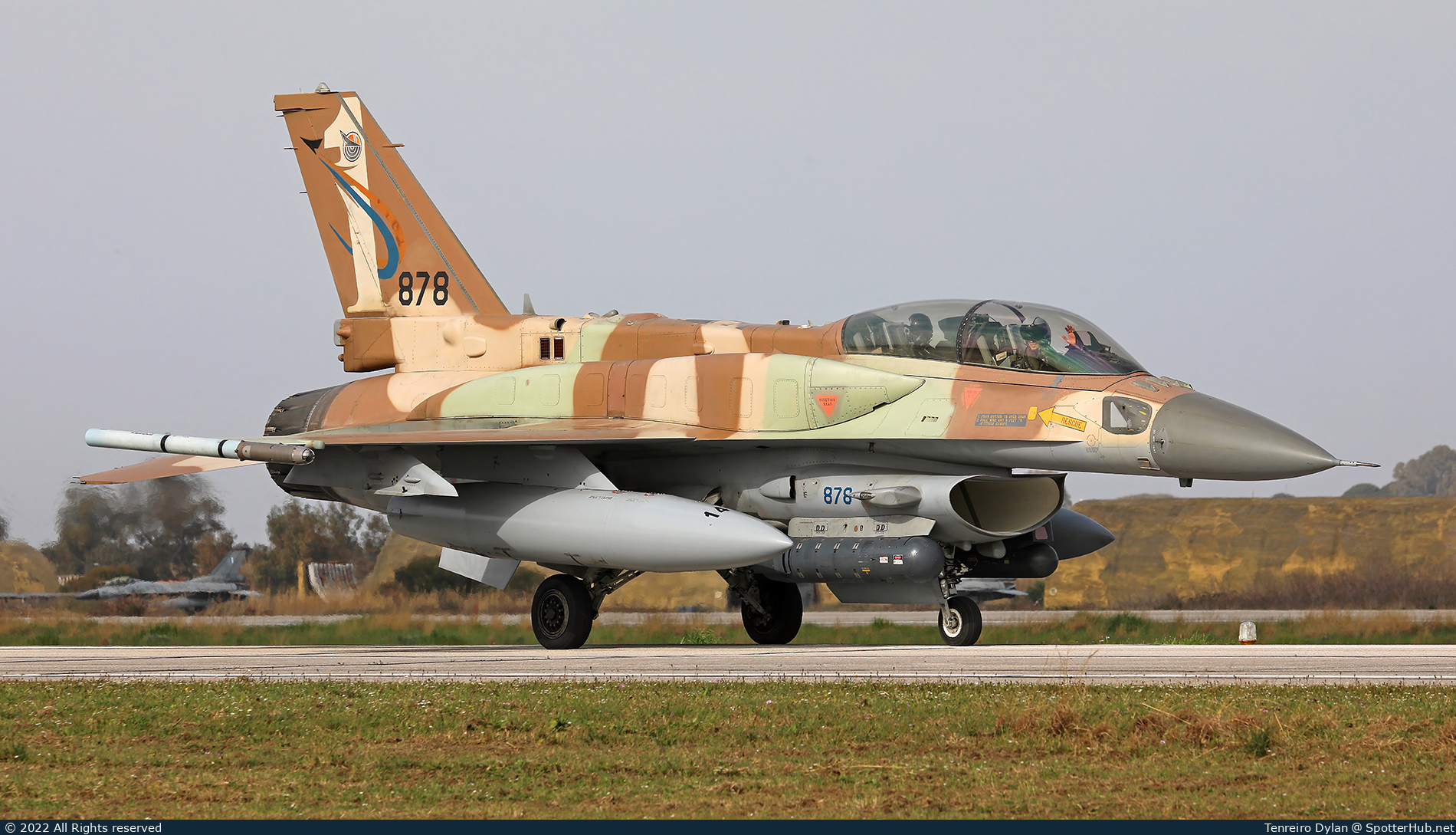 Photo of 878 - Lockheed Martin F-16I Sufa operated by Israeli Air Force