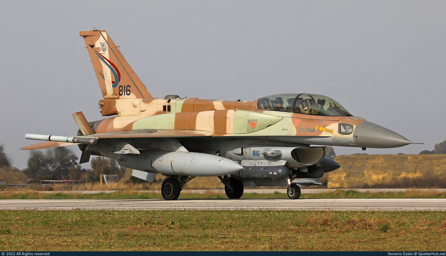 Photo of 816 - Lockheed Martin F-16I Sufa operated by Israeli Air Force