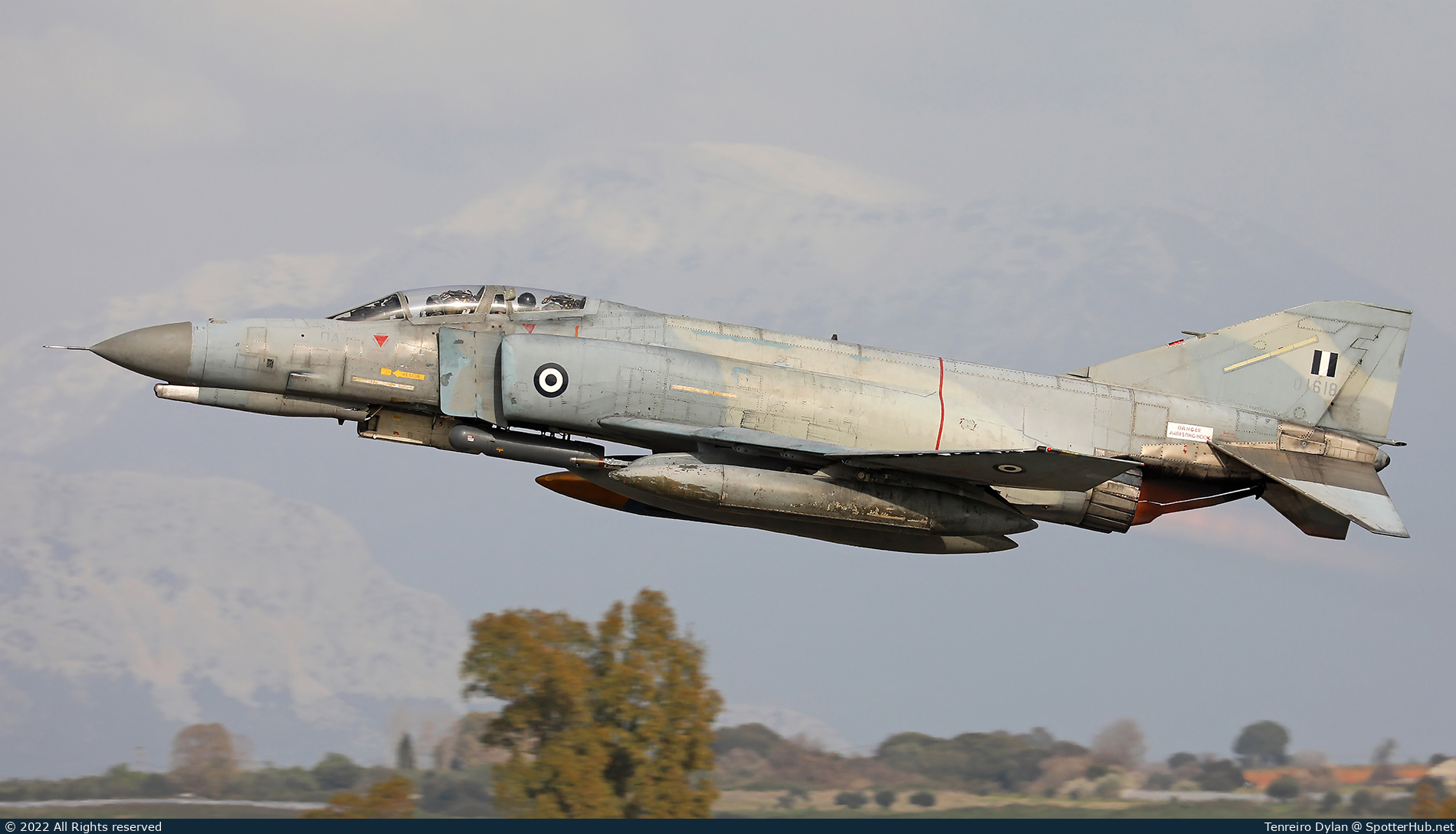 Photo of 01618 - McDonnell Douglas F-4E AUP Phantom II operated by Hellenic Air Force