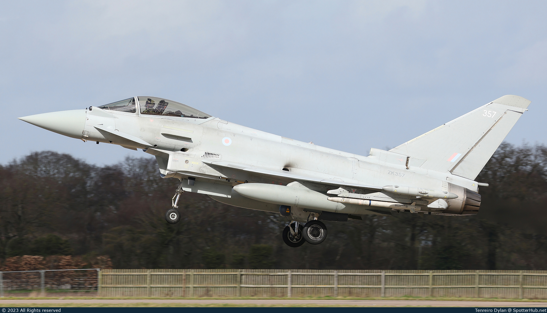 Photo of ZK357 - Eurofighter Typhoon FGR4 operated by Royal Air Force