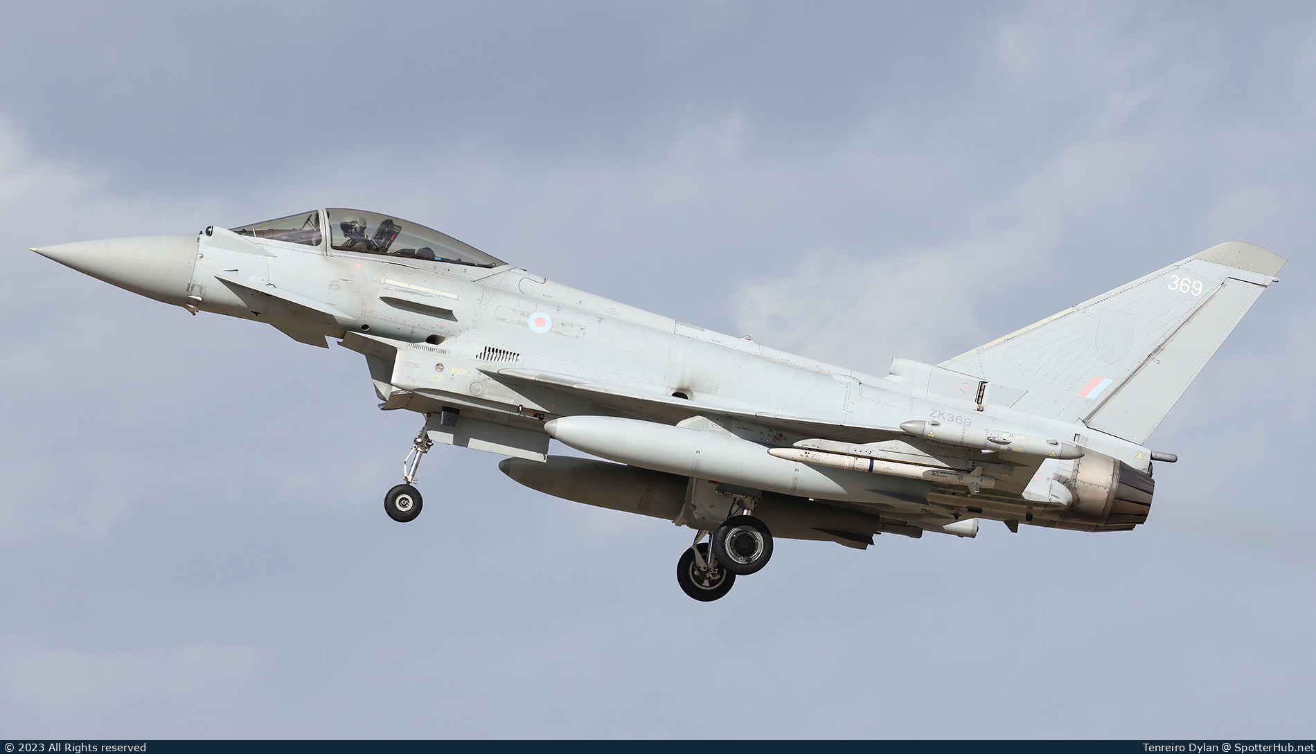 Photo of ZK369 - Eurofighter Typhoon FGR4 operated by Royal Air Force