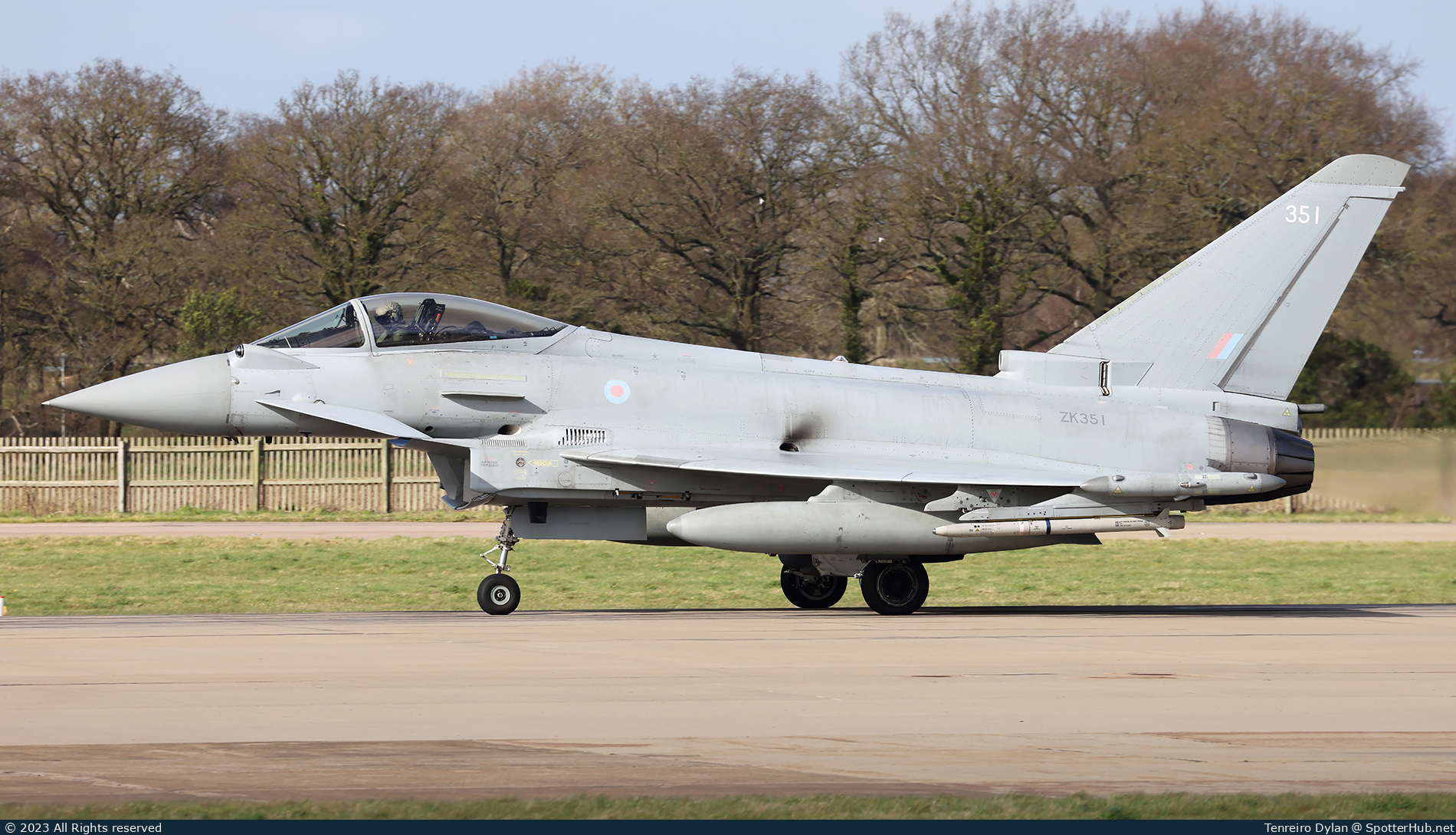 Photo of ZK351 - Eurofighter Typhoon FGR4 operated by Royal Air Force