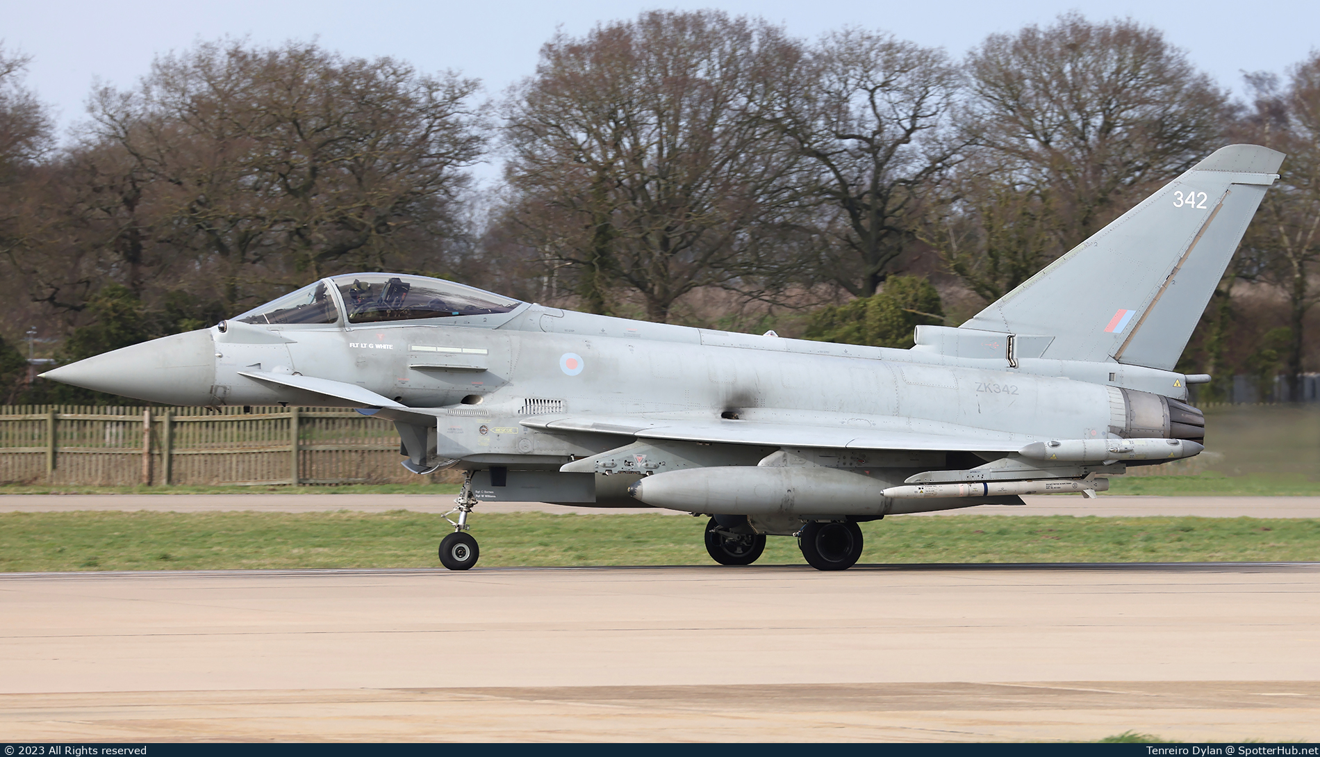 Photo of ZK342 - Eurofighter Typhoon FGR4 operated by Royal Air Force