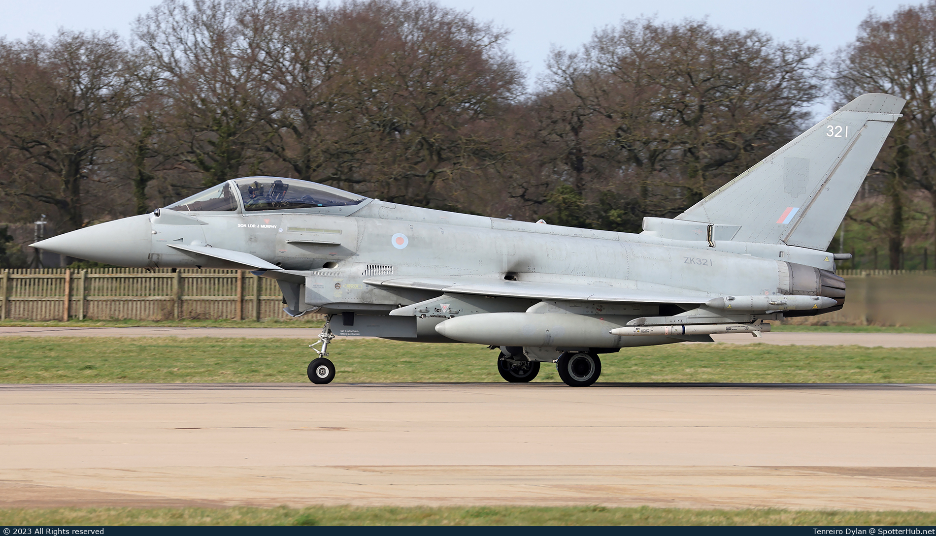 Photo of ZK321 - Eurofighter Typhoon FGR4 operated by Royal Air Force
