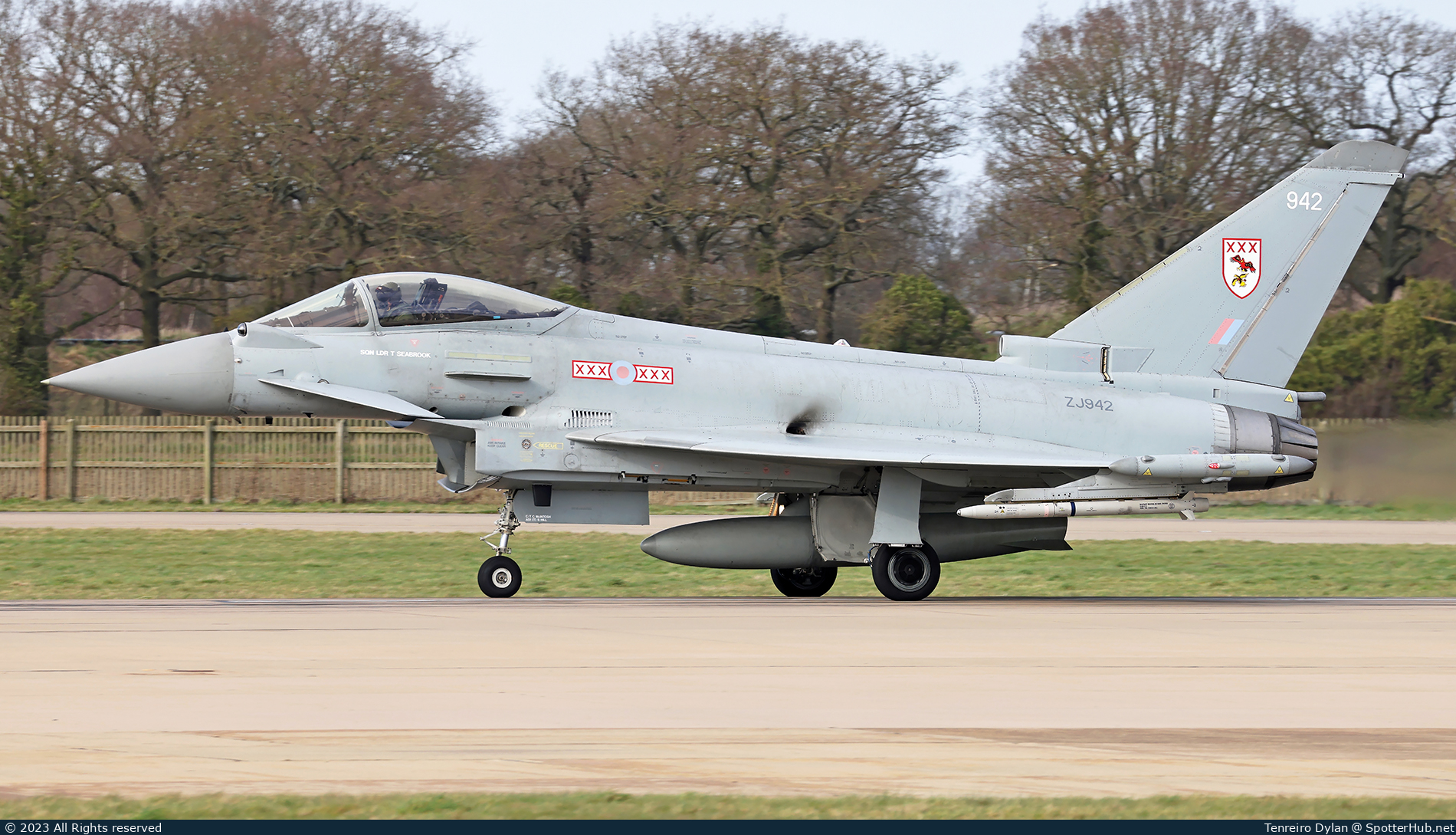 Photo of ZJ942 - Eurofighter Typhoon FGR4 operated by Royal Air Force