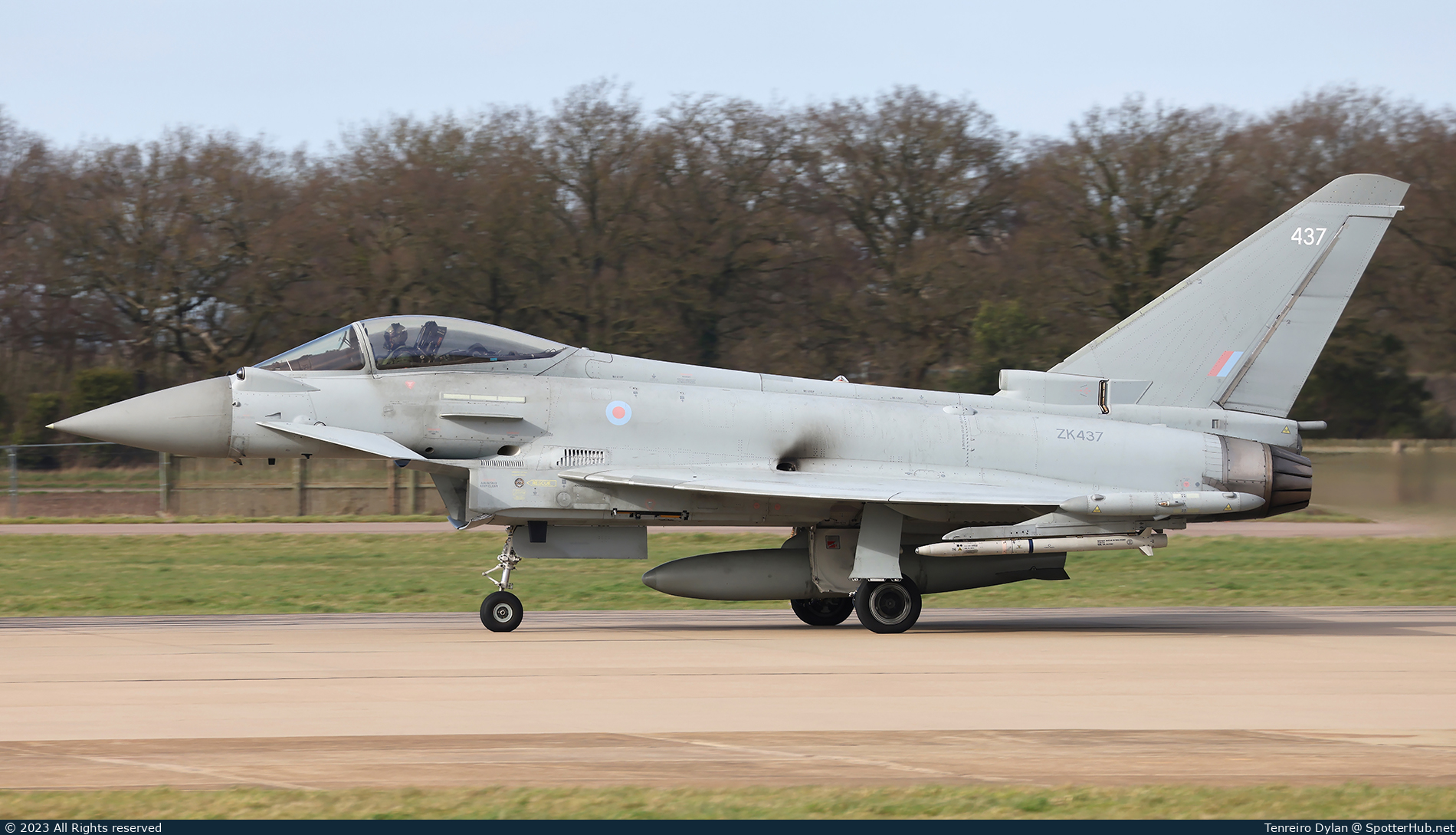 Photo of ZK437 - Eurofighter Typhoon FGR4 operated by Royal Air Force