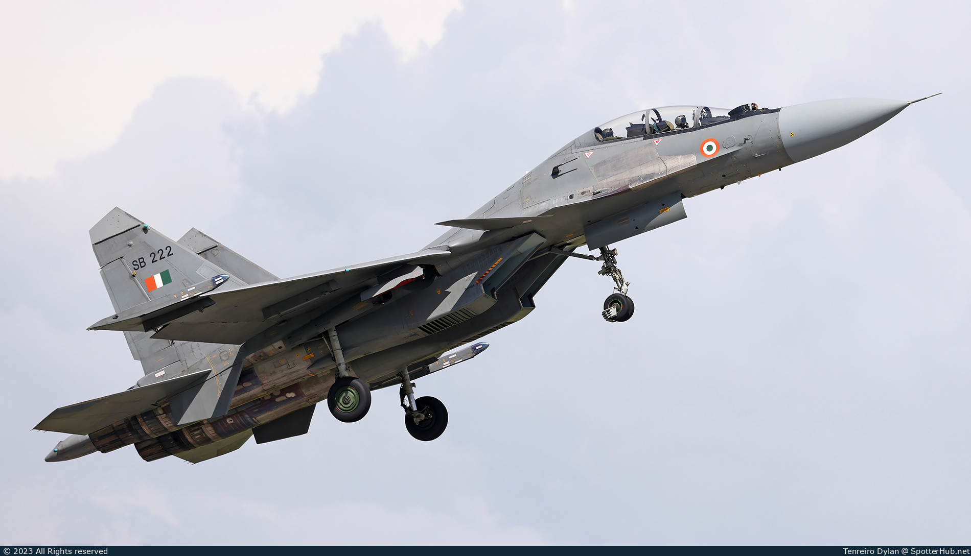 Photo of SB222 - Sukhoi Su-30MKI-3 Flanker-H operated by Indian Air Force