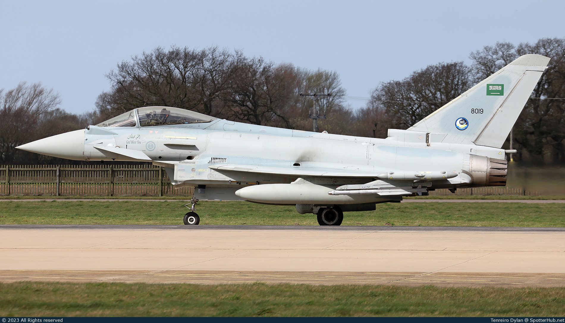 Photo of 8019 - Eurofighter Typhoon F2 operated by Royal Saudi Air Force