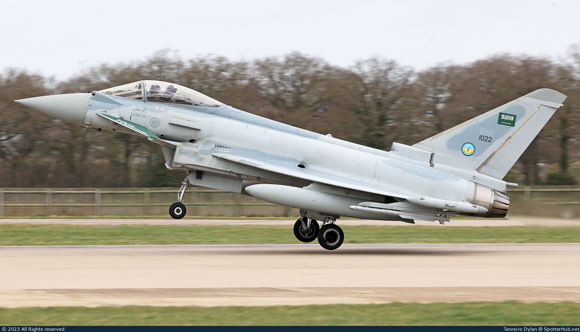 Photo of 1022 - Eurofighter Typhoon F2 operated by Royal Saudi Air Force