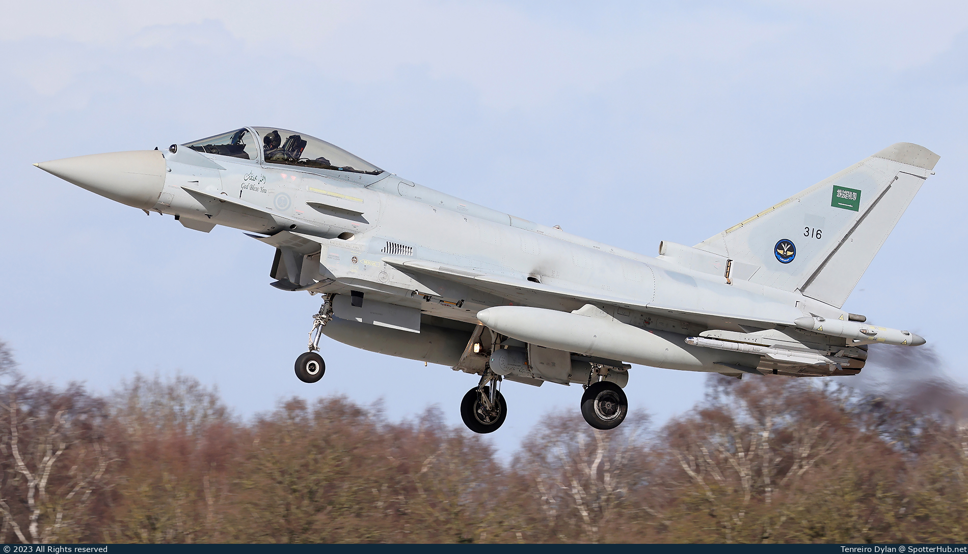Photo of 316 - Eurofighter Typhoon F2 operated by Royal Saudi Air Force