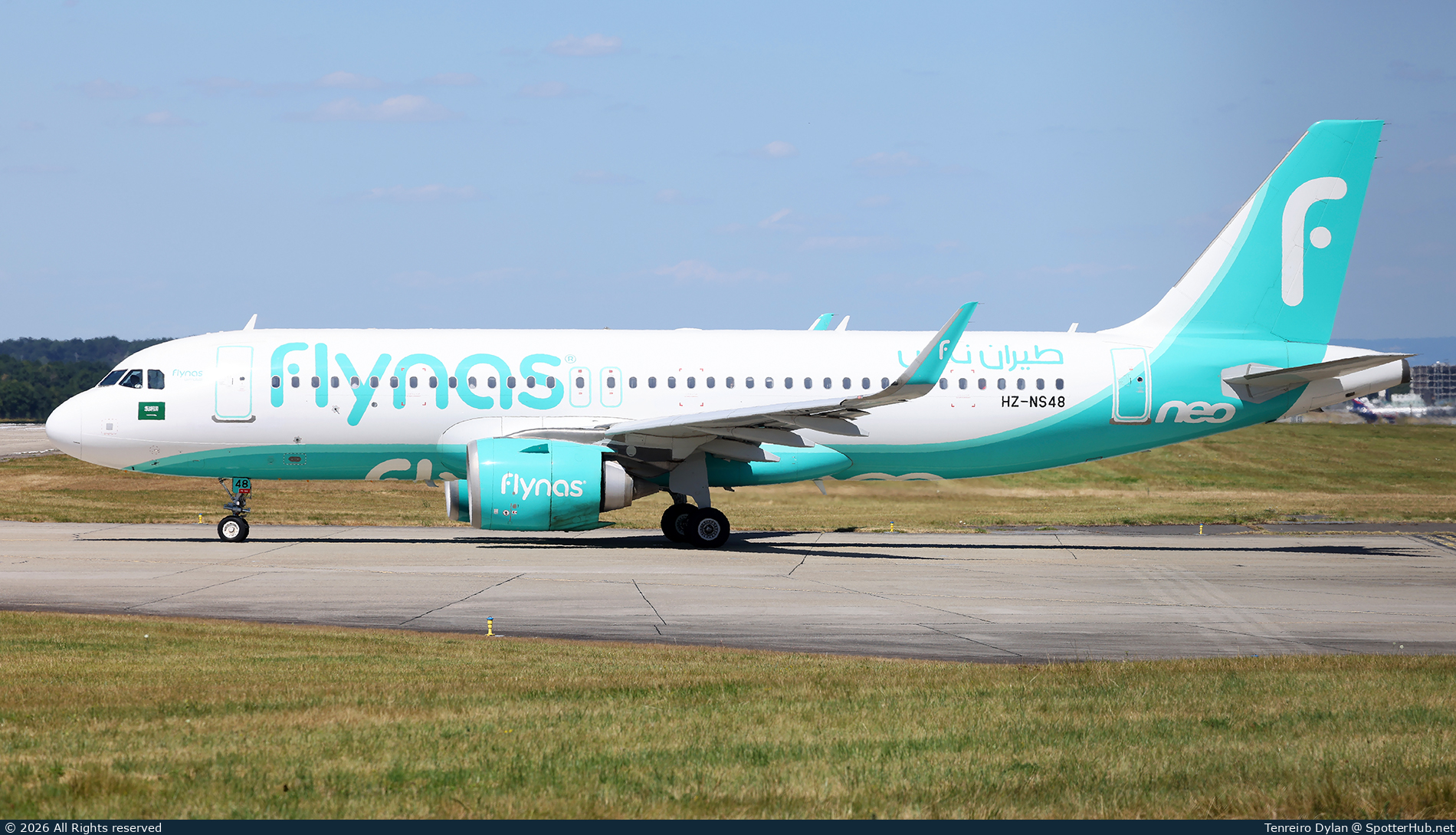 Photo of HZ-NS48 - Airbus A320-251N operated by Flynas