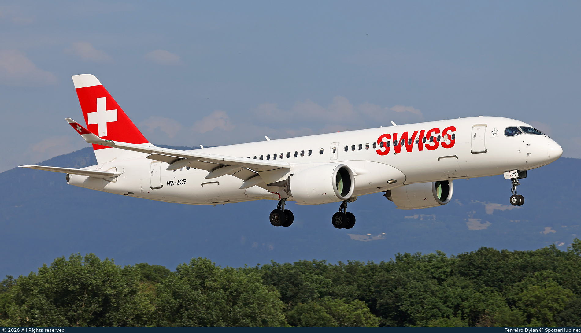 Photo of HB-JCF - Airbus A220-300 operated by Swiss International Air Lines