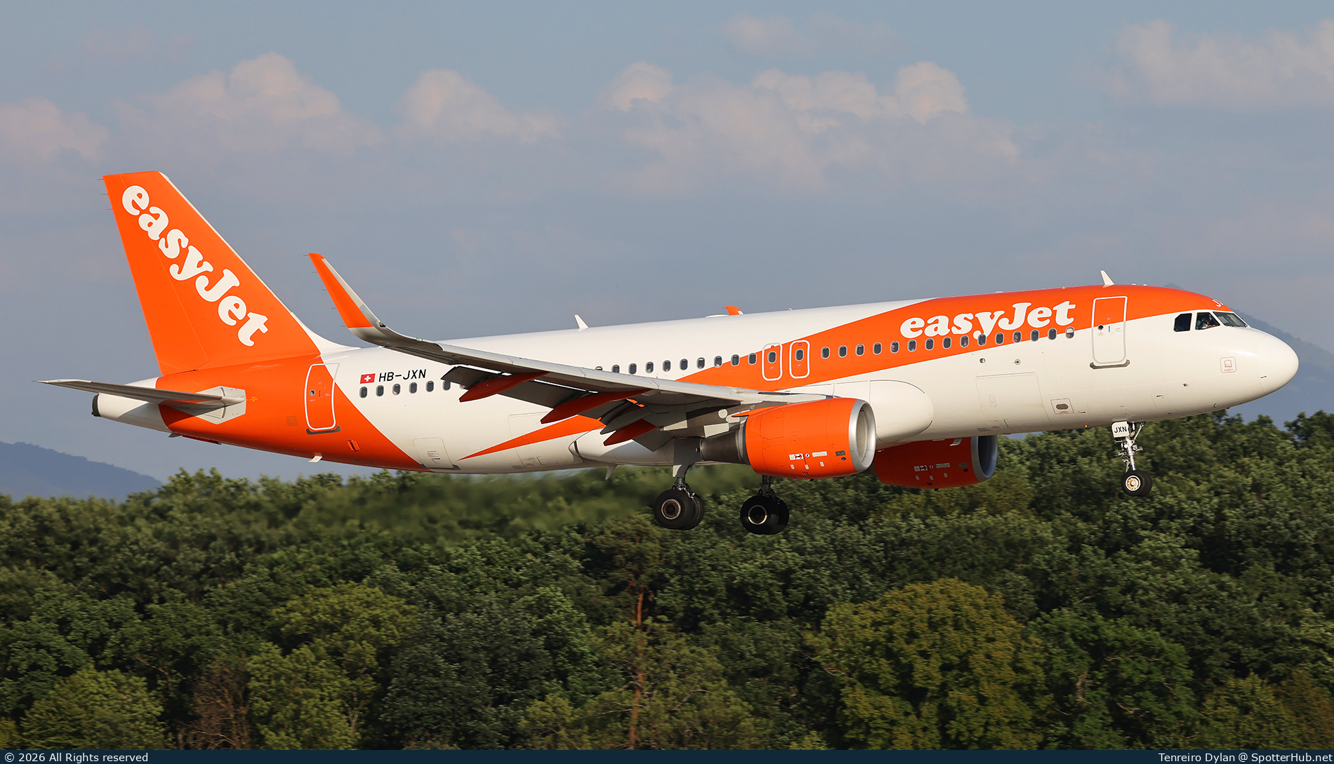 Photo of HB-JXN - Airbus A320-214 operated by easyJet Switzerland