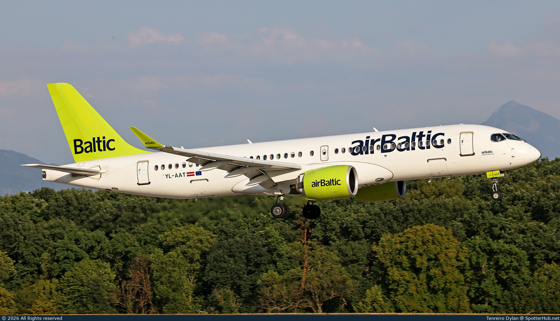 Photo of YL-AAT - Airbus A220-300 operated by airBaltic