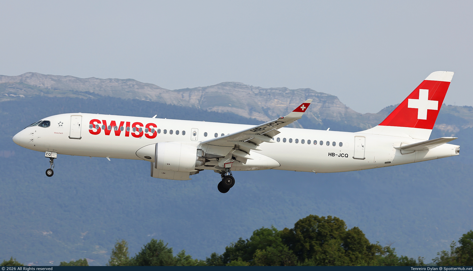 Photo of HB-JCQ - Airbus A220-300 operated by Swiss International Air Lines