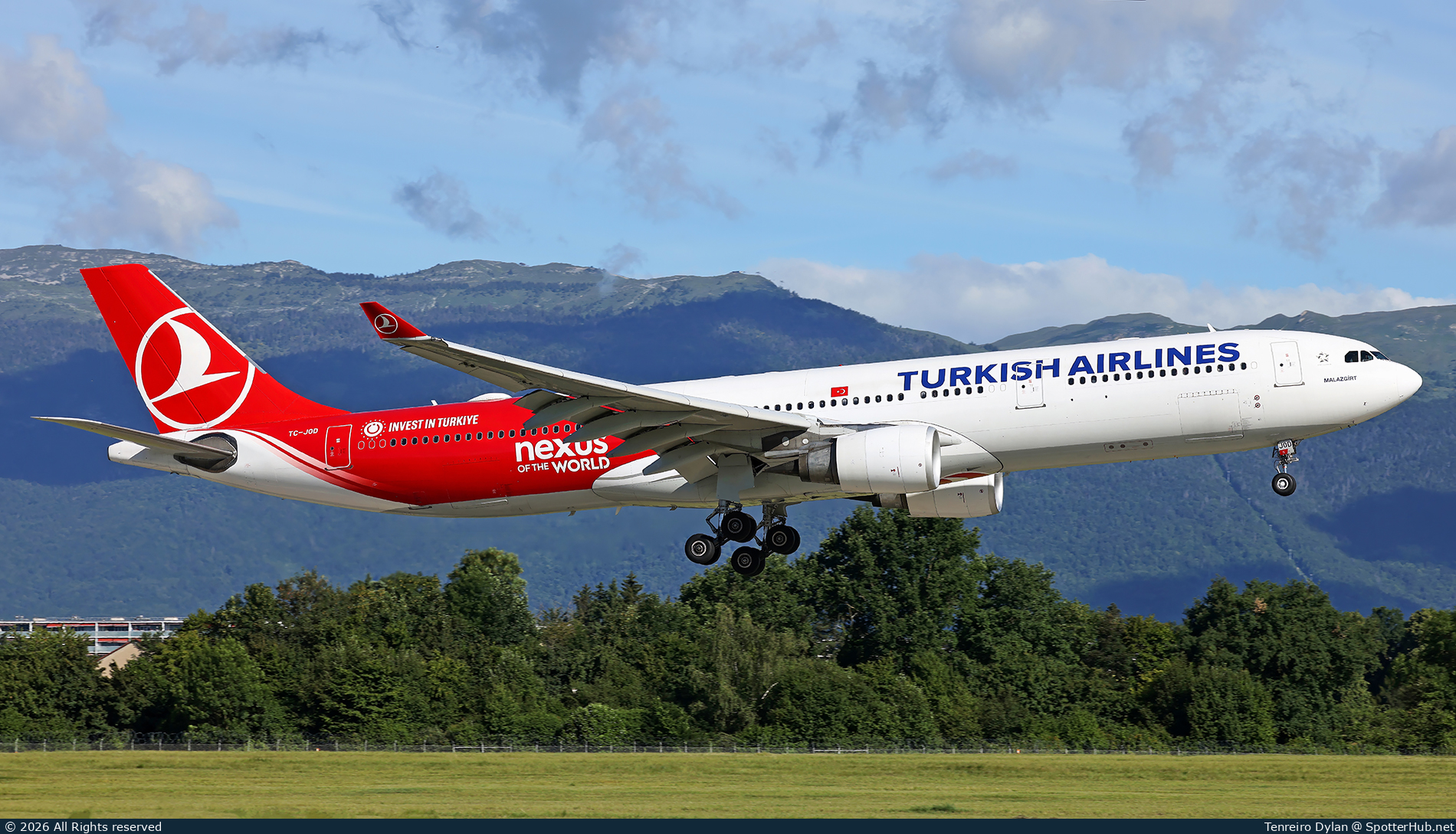 Photo of TC-JOD - Airbus A330-303 operated by Turkish Airlines