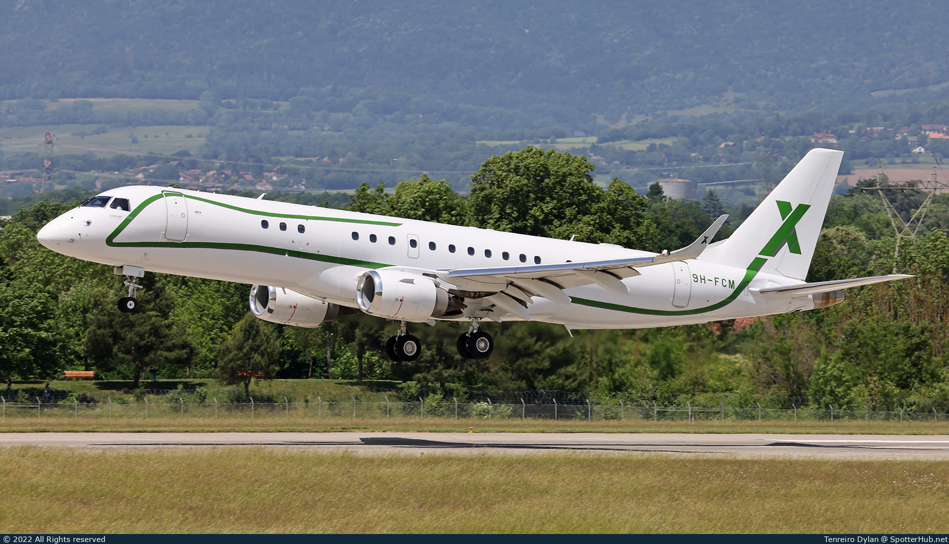 Photo of 9H-FCM - Embraer Lineage 1000 operated by AirX Charter