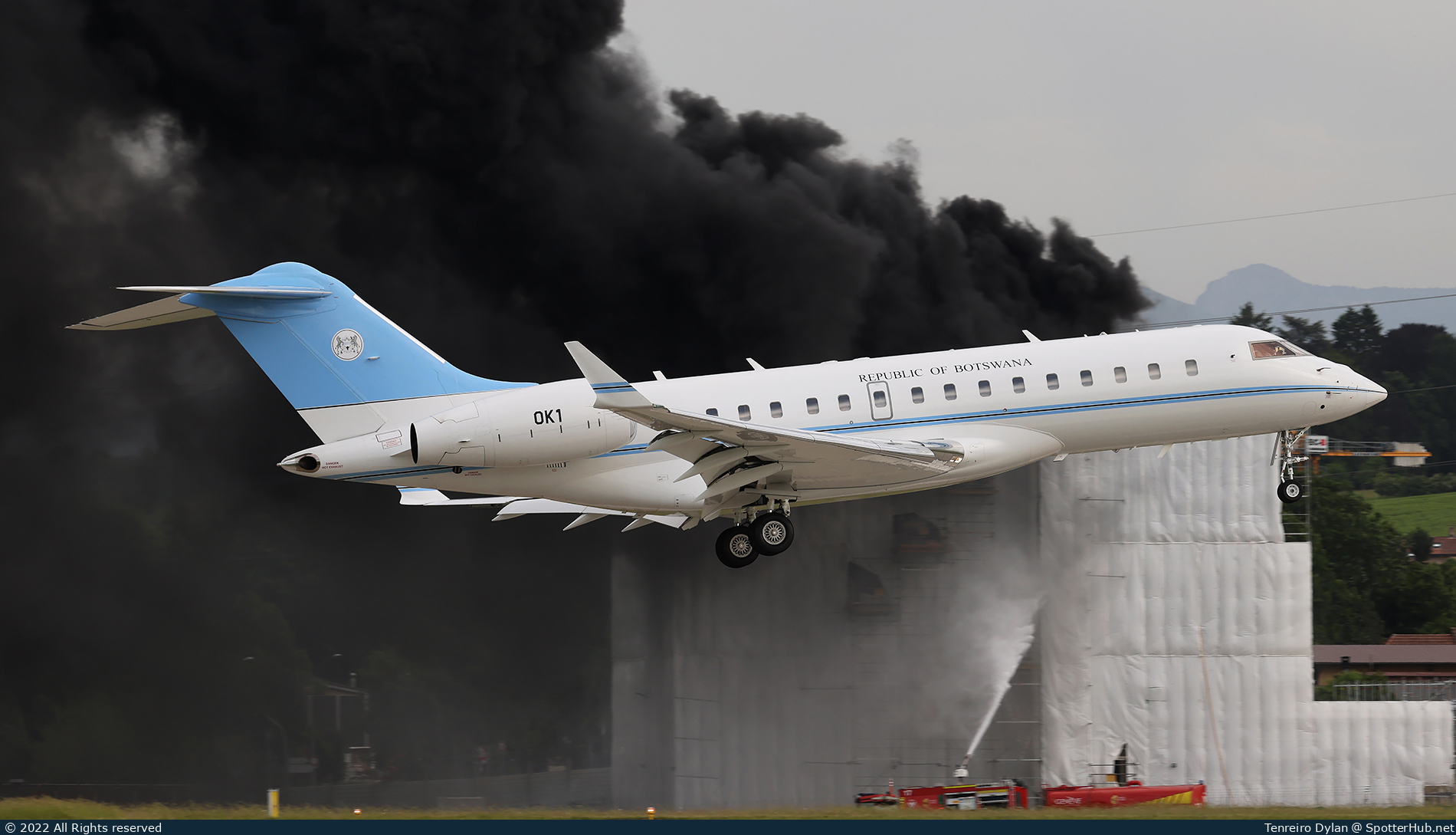 Photo of OK1 - Bombardier Global Express XRS operated by Government of Botswana