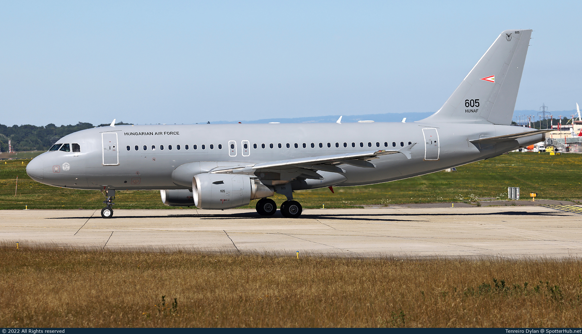 Photo of 605 - Airbus A319-112 operated by Hungarian Air Force