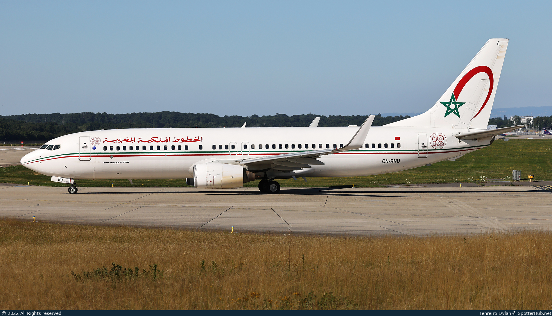 Photo of CN-RNU - Boeing 737-8B6 operated by Royal Air Maroc