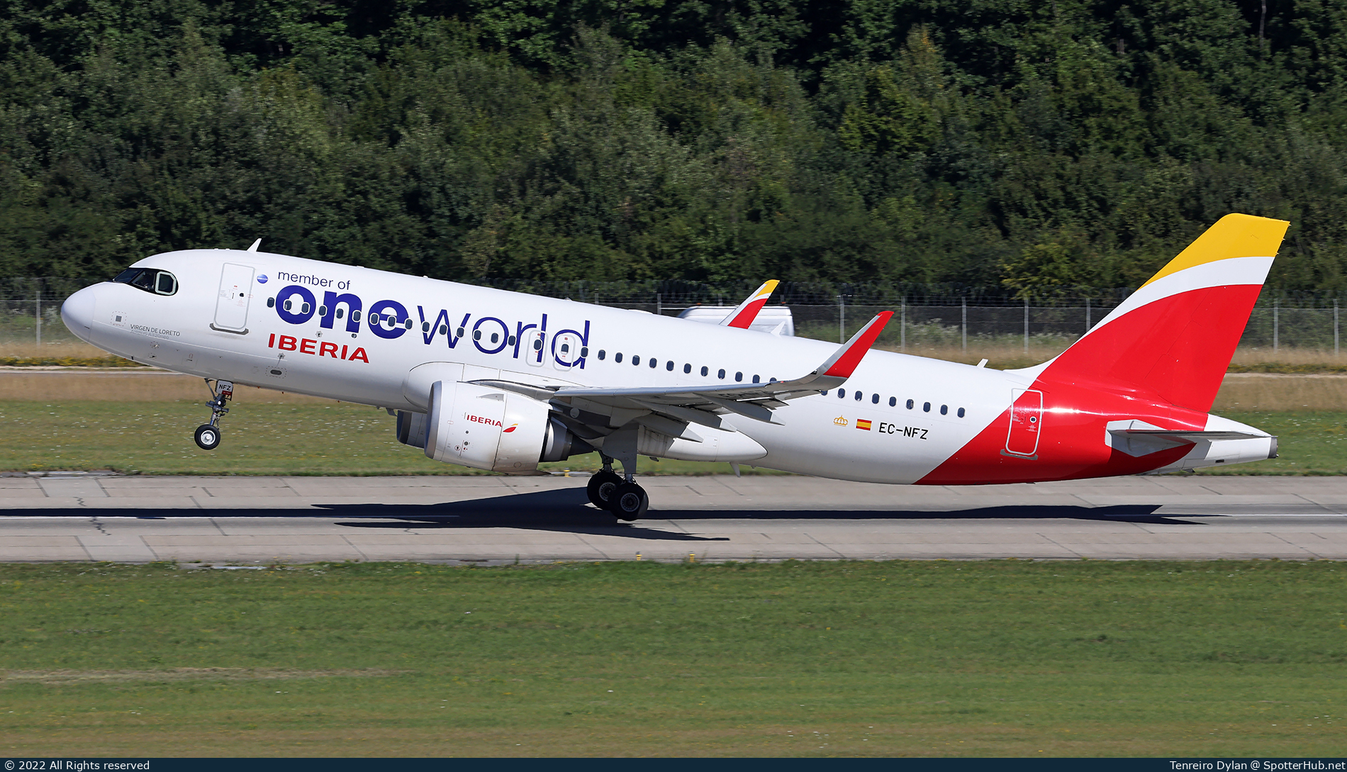 Photo of EC-NFZ - Airbus A320-251N operated by Iberia