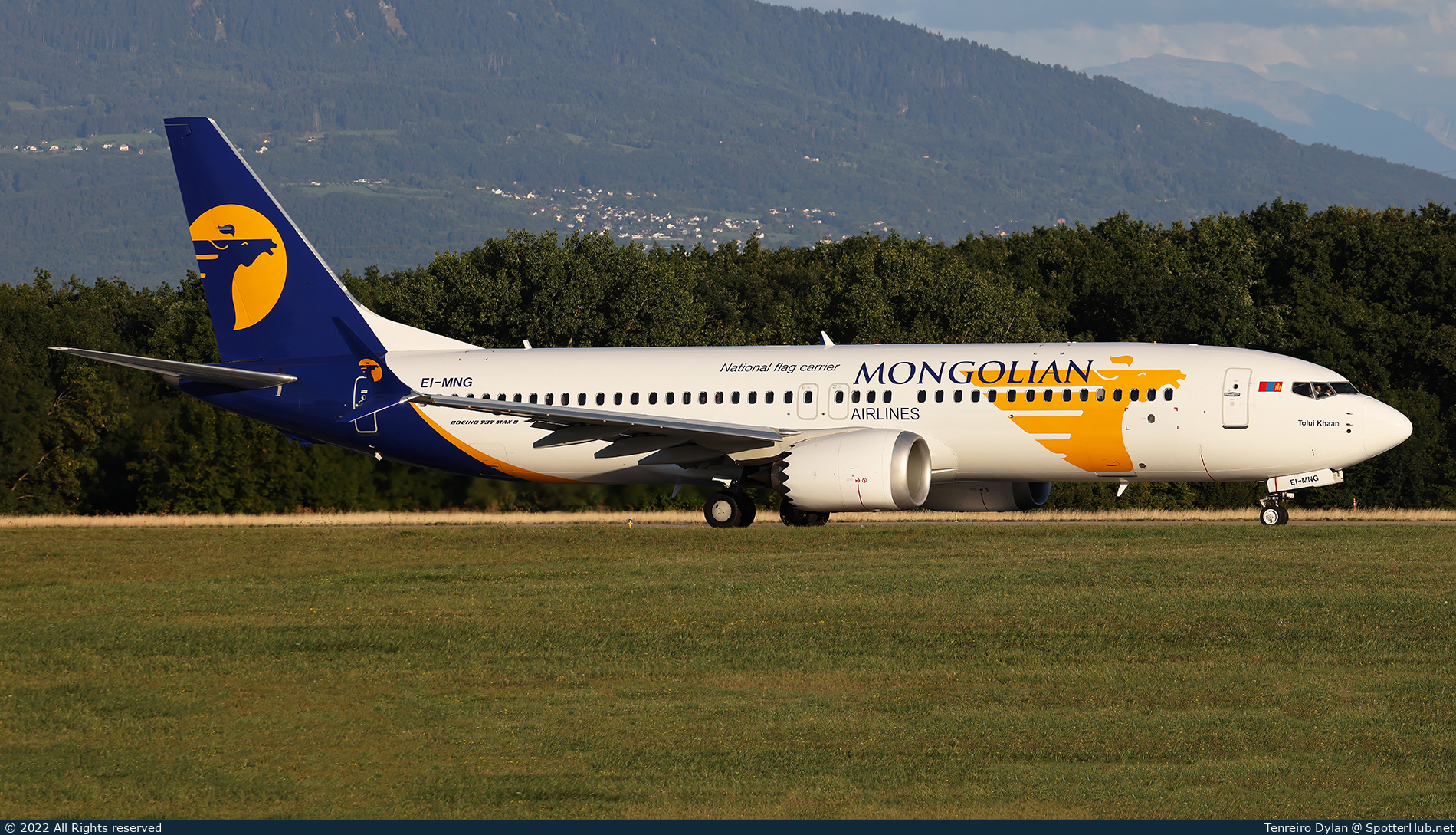 Photo of EI-MNG - Boeing 737 MAX 8 operated by MIAT Mongolian Airlines
