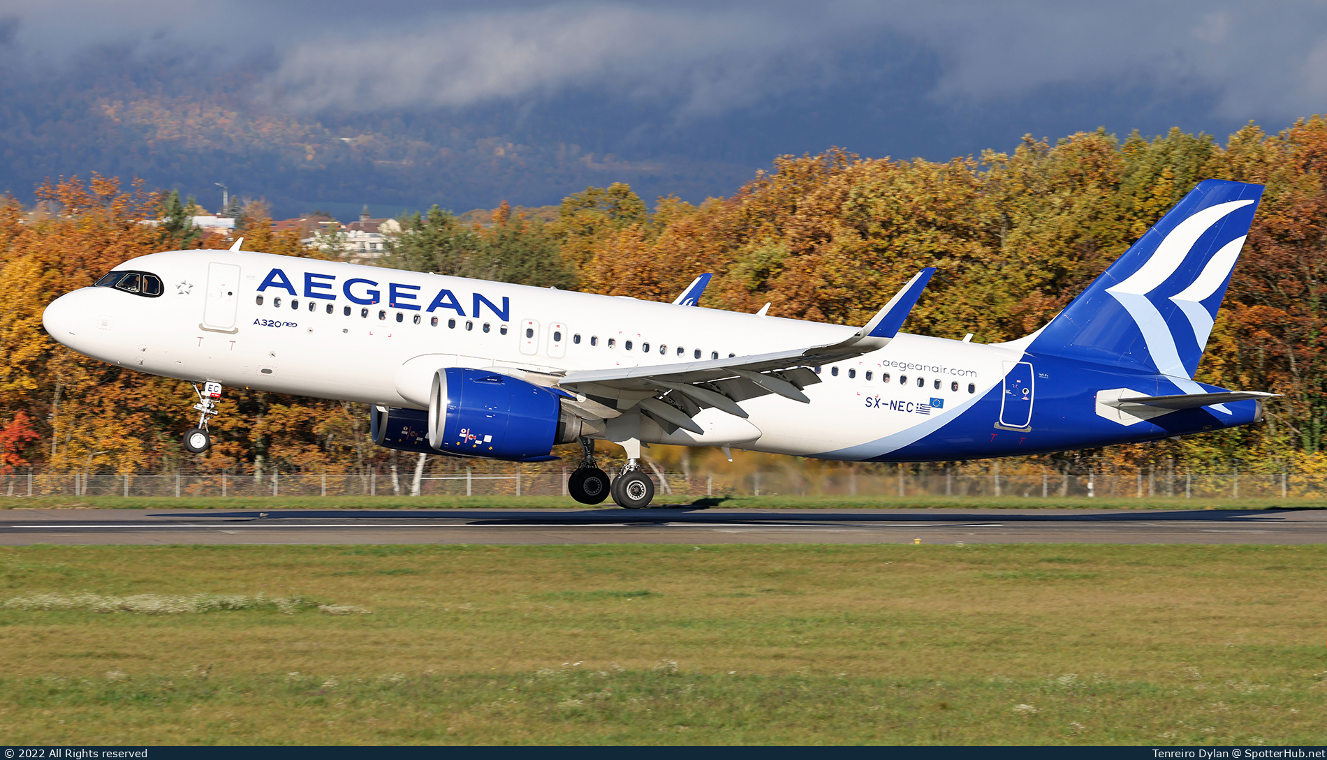 Photo of SX-NEC - Airbus A320-271N operated by Aegean Airlines