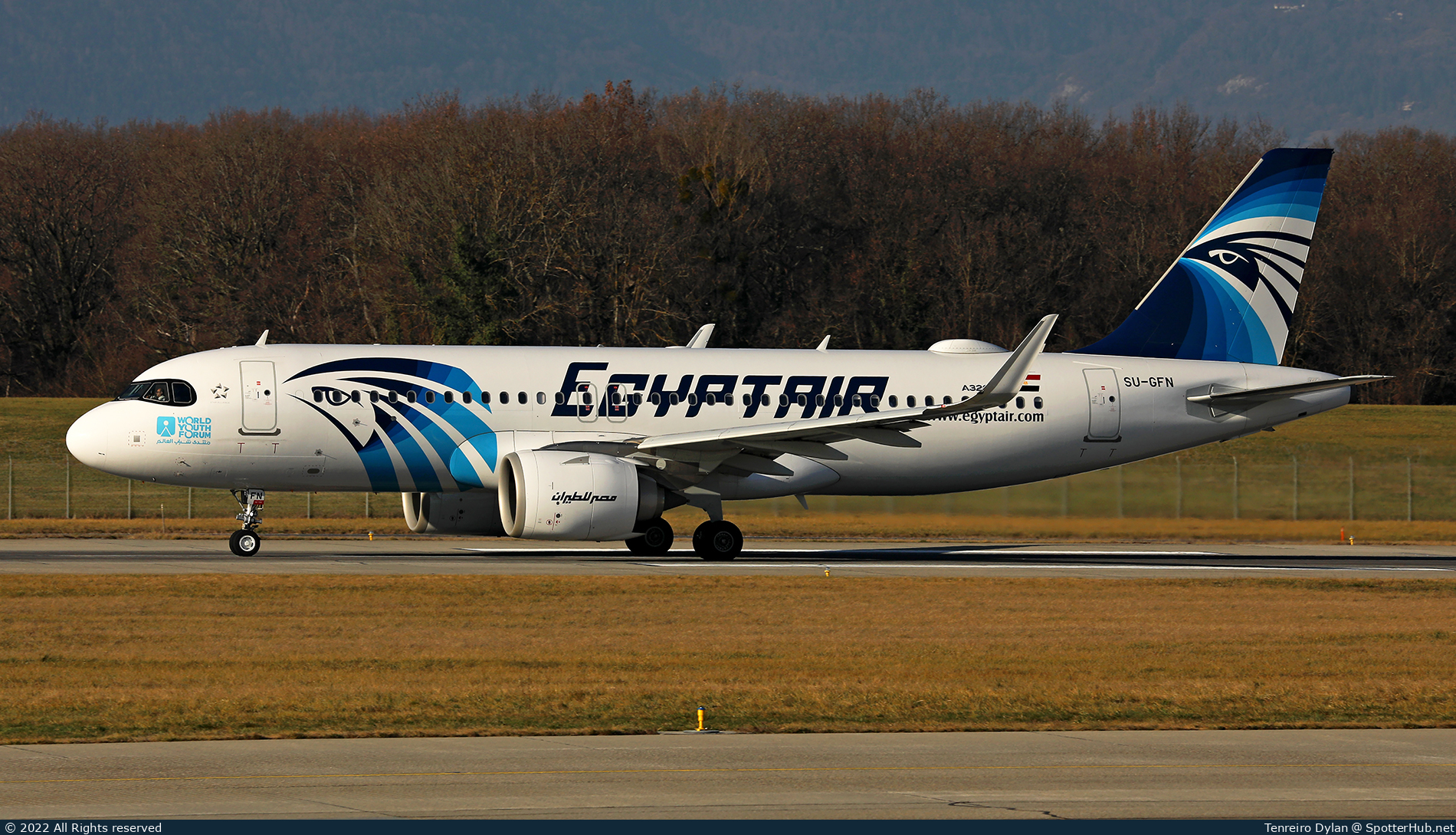 Photo of SU-GFN - Airbus A320-251N operated by Egyptair