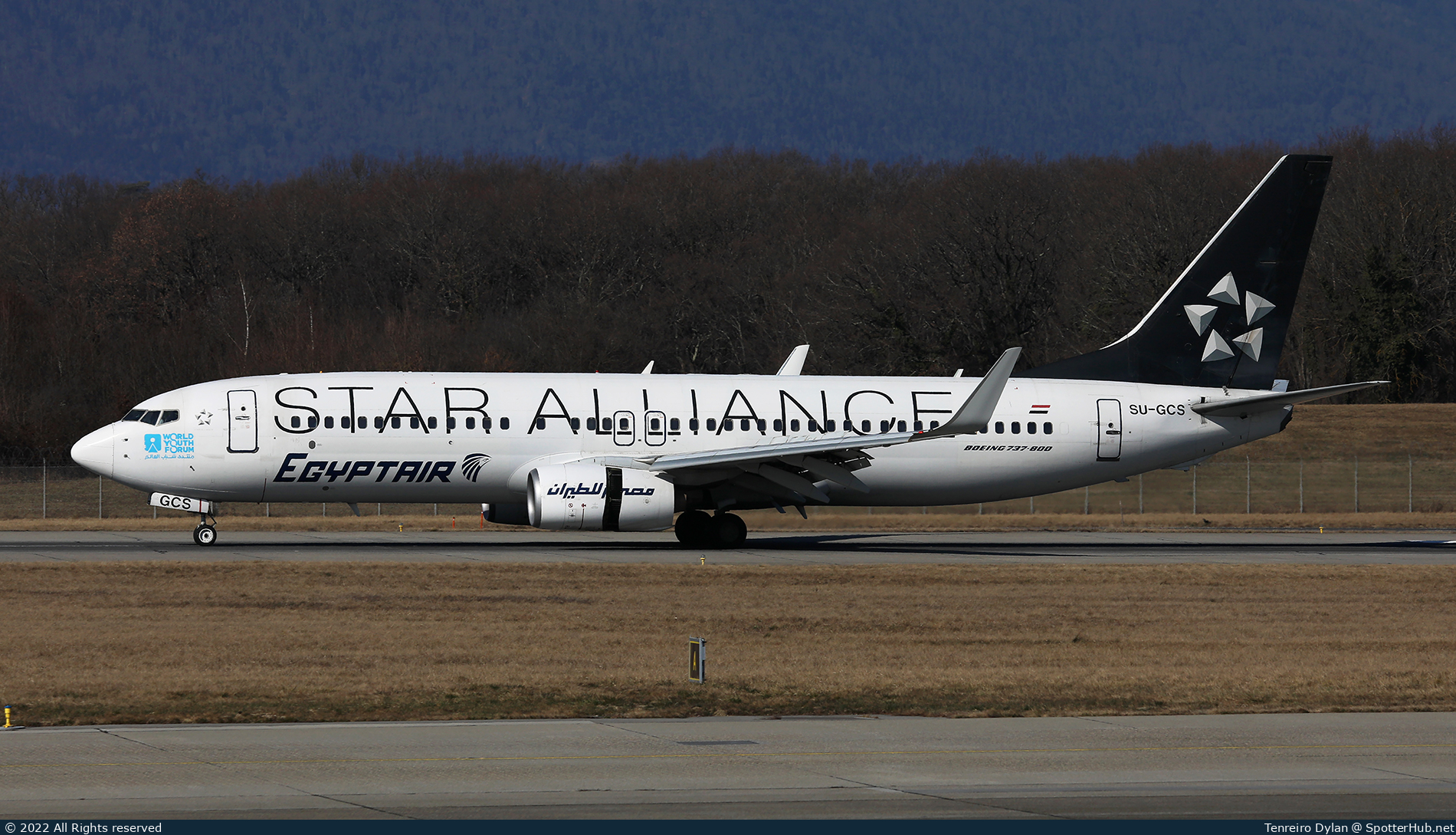 Photo of SU-GCS - Boeing 737-866 operated by Egyptair