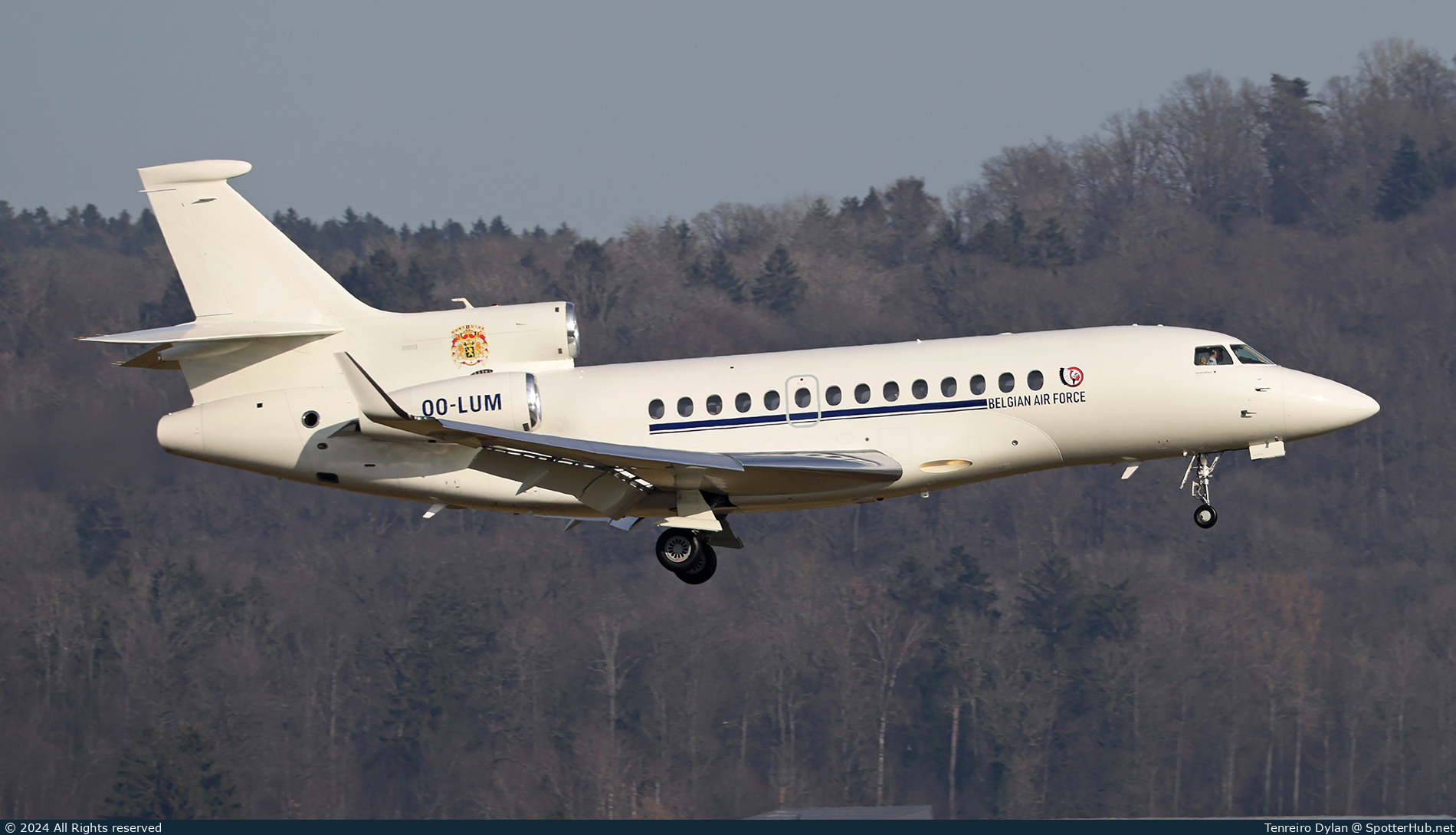 Photo of OO-LUM - Dassault Falcon 7X operated by Belgian Air Force (opb Luxaviation Belgium)