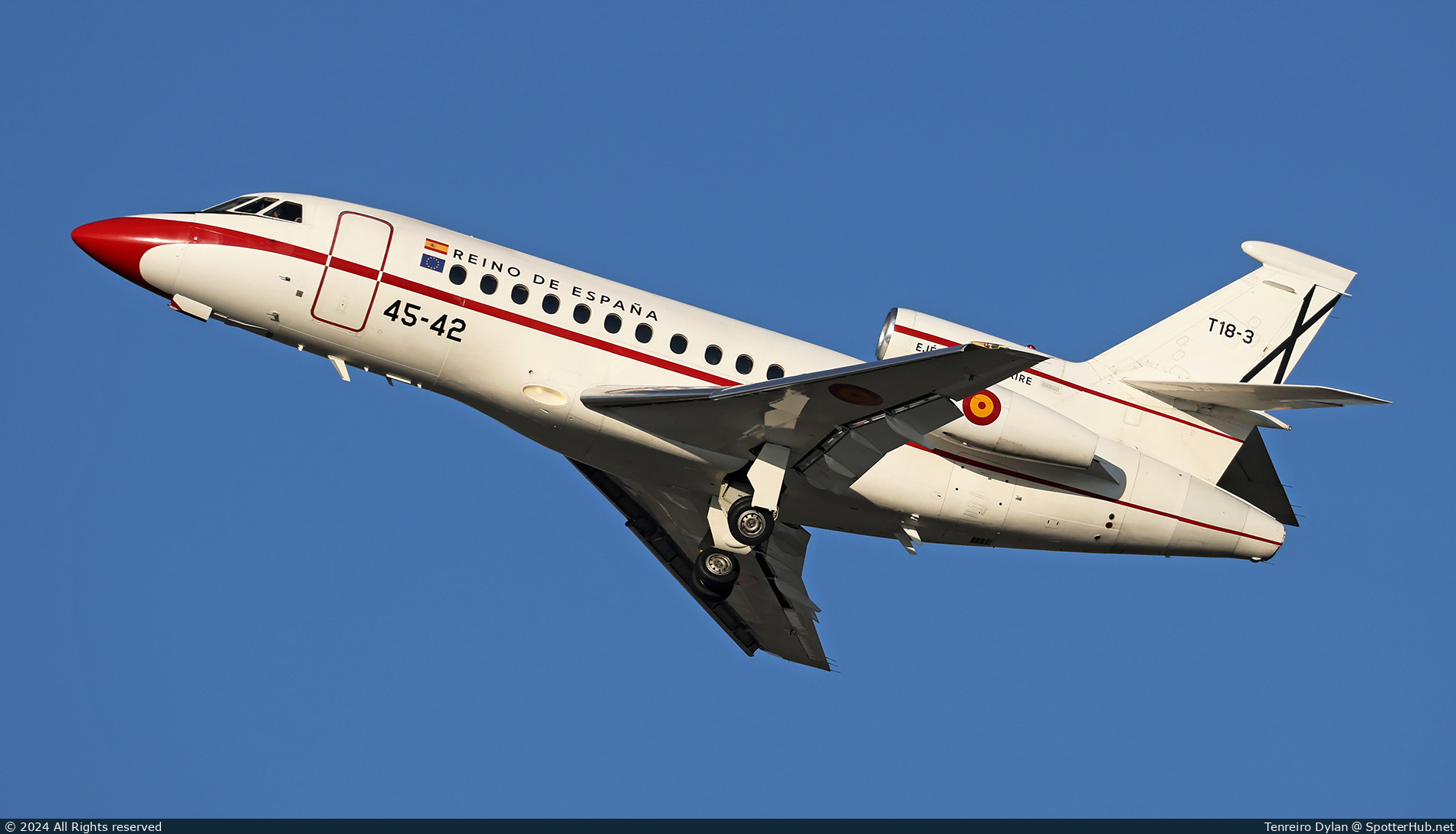 Photo of T.18-3 - Dassault Falcon 900B operated by Spanish Air Force