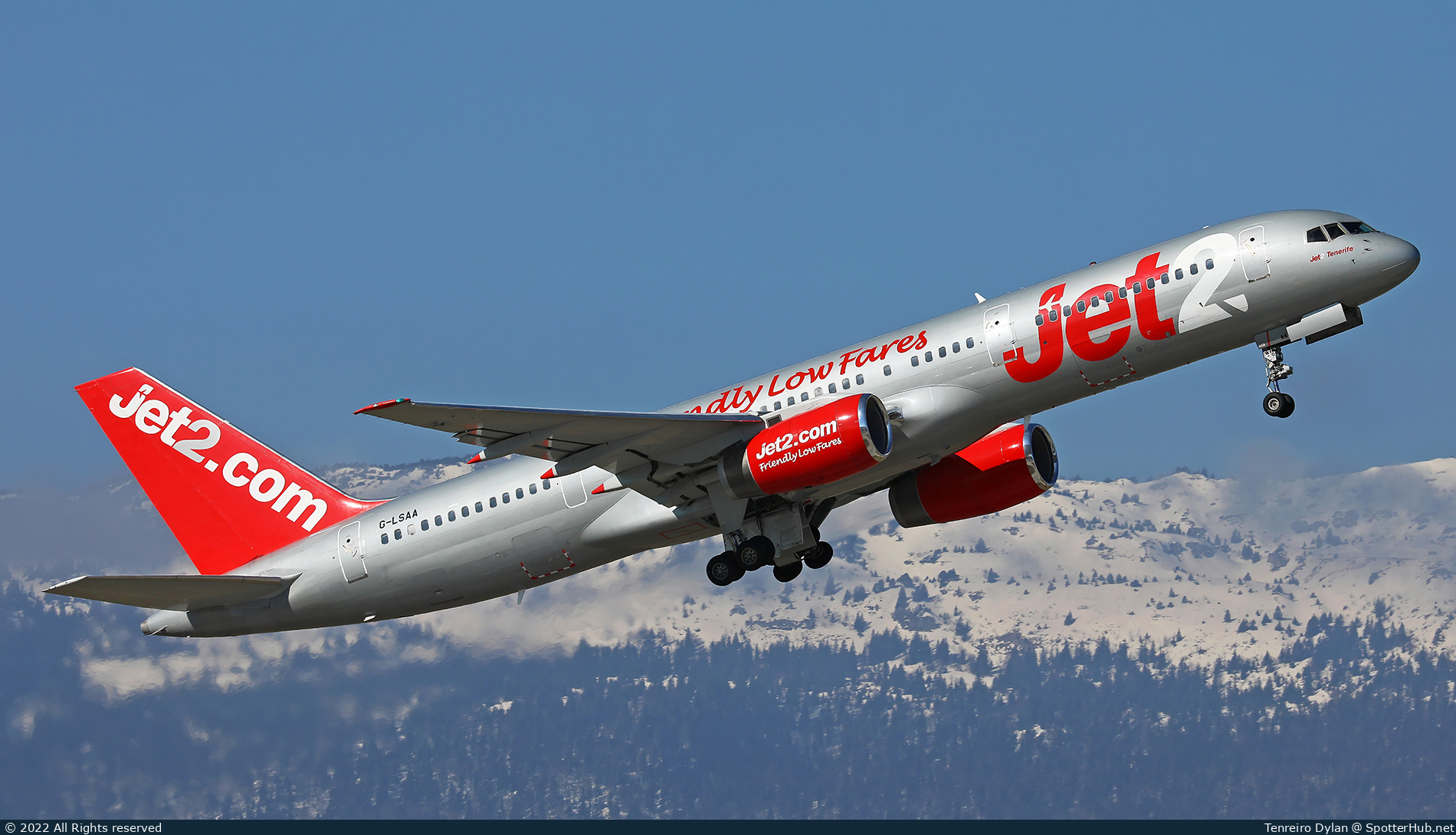 Photo of G-LSAA - Boeing 757-236 operated by Jet2
