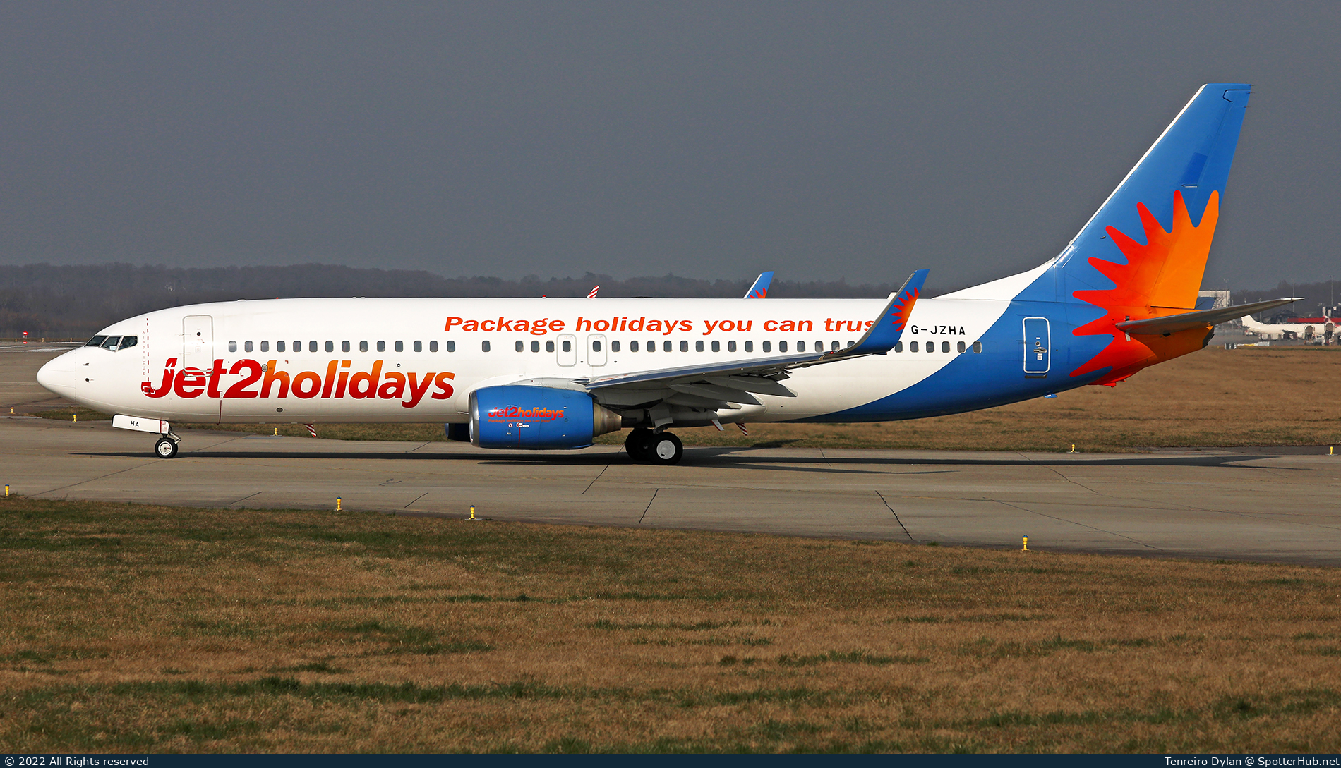 Photo of G-JZHA - Boeing 737-8K5 operated by Jet2