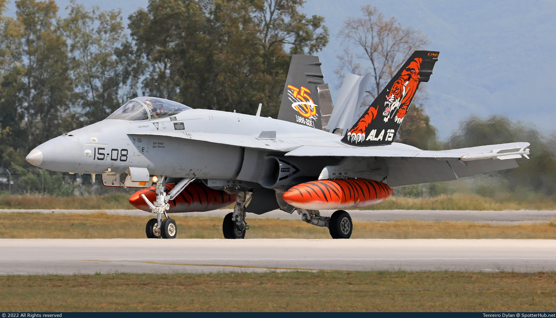 Photo of C.15-21 - McDonnell Douglas EF-18M Hornet operated by Spanish Air Force