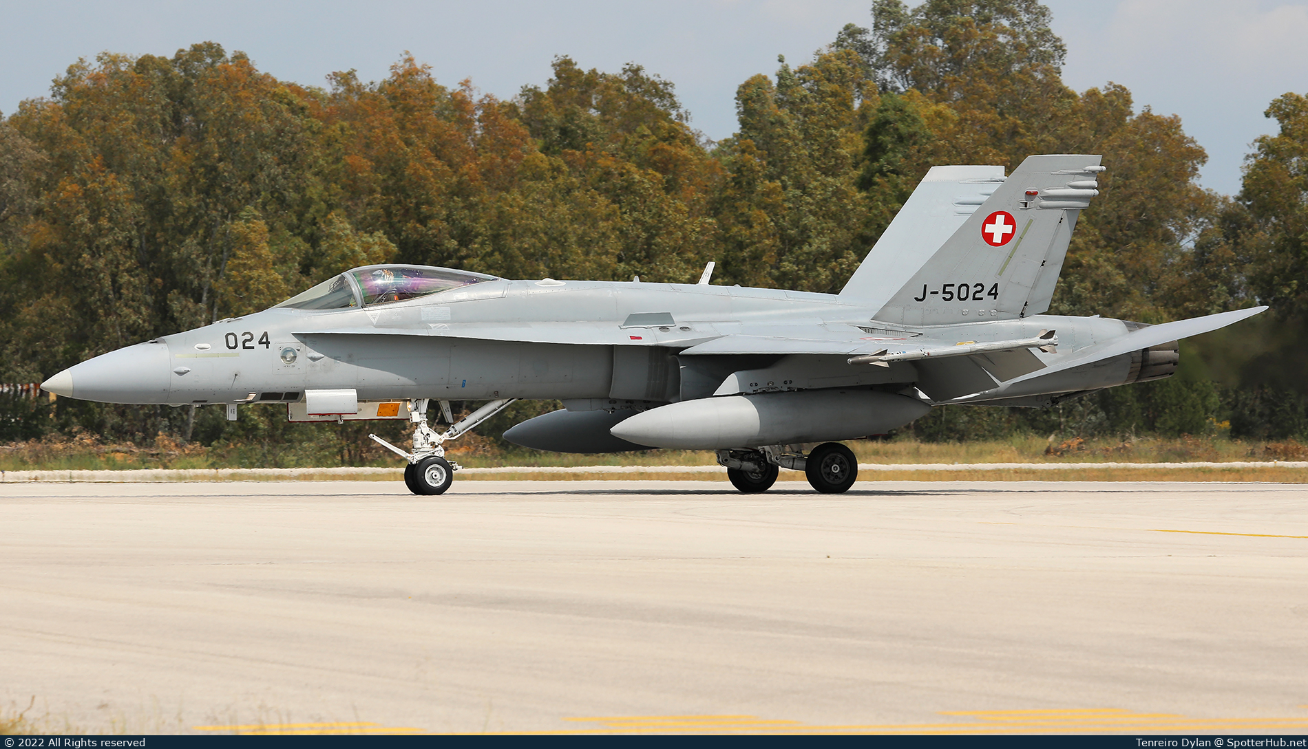 Photo of J-5024 - McDonnell Douglas F/A-18C Hornet operated by Swiss Air Force