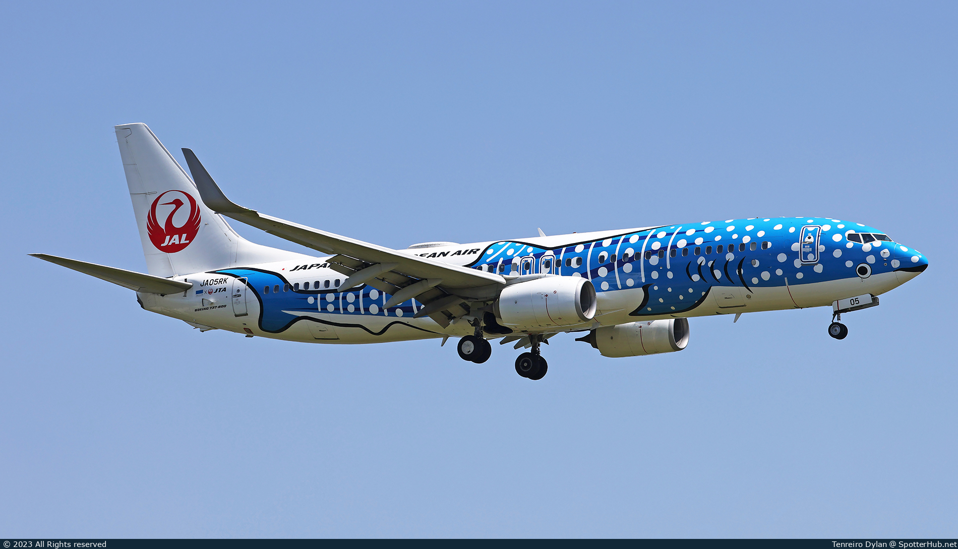 Photo of JA05RK - Boeing 737-8Q3 operated by Japan TransOcean Air